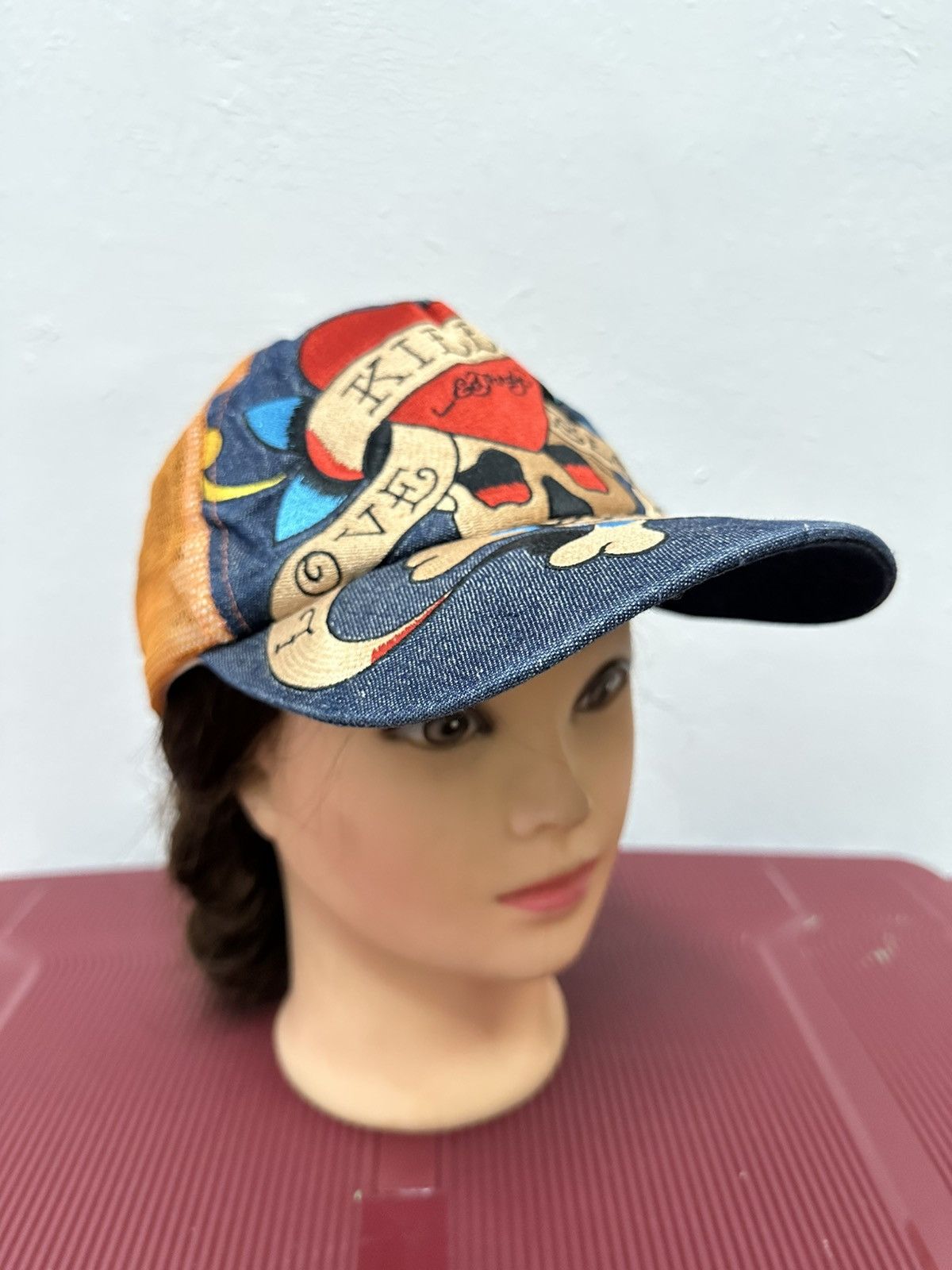 Ed Hardy Ed Hardy Cap by Christian Audigier Vintage Tattoo Size ONE SIZE - 4 Thumbnail