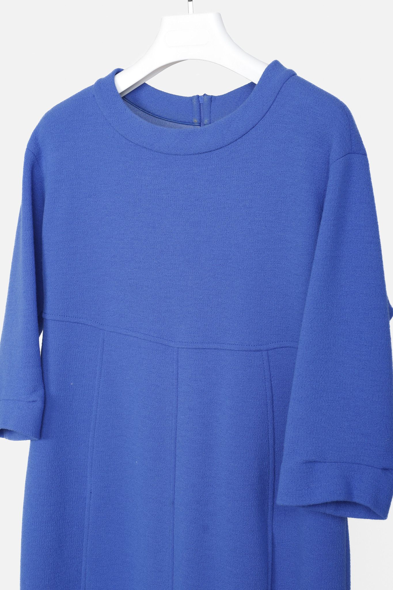 Armani Collezioni Armani Collezioni Blue Empire Dress Size XL / US 12-14 / IT 48-50 - 3 Thumbnail