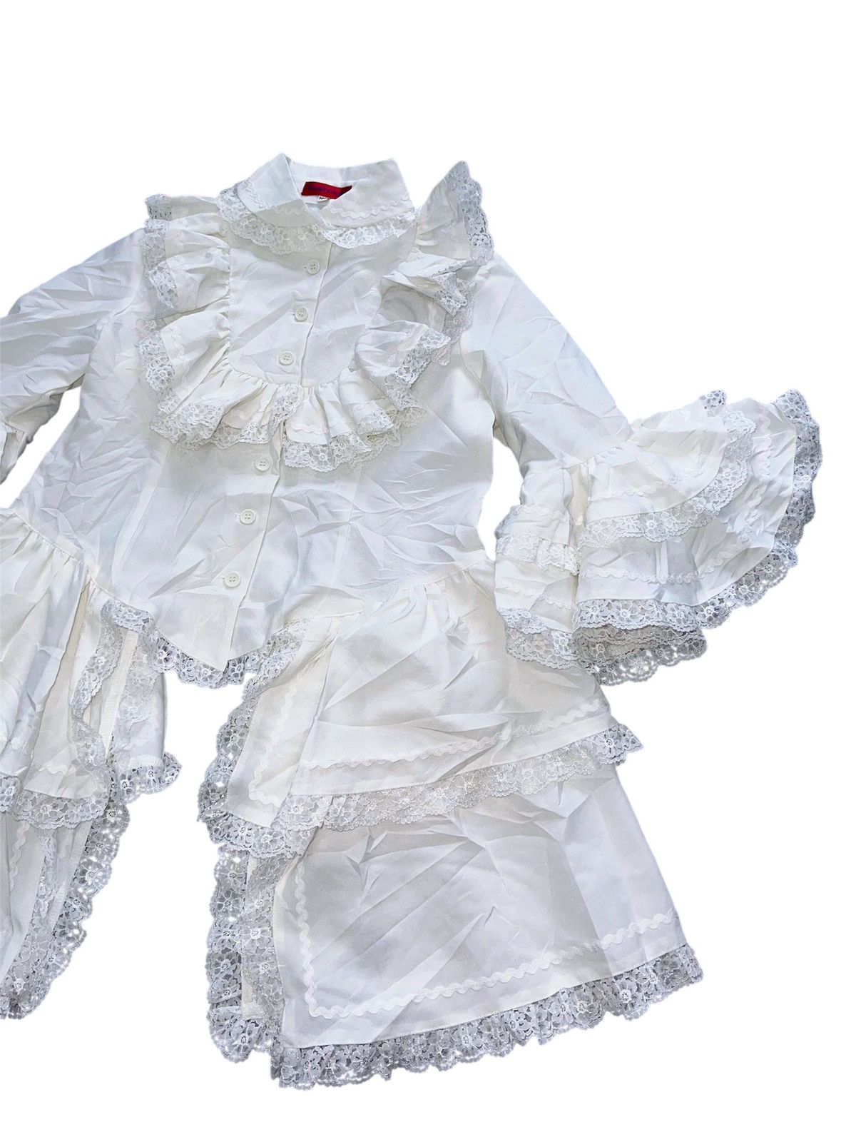 Japanese Brand Gothic Lolita Japanese lace blouse 🧛🏻‍♀️ Size M / US 6-8 / IT 42-44 - 10 Thumbnail
