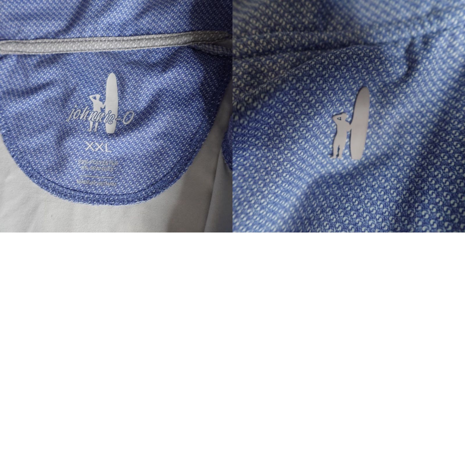 johnnie-O VINTAGE: No — Johnnie O Mens Sweater 2XL Blue 1/4 Zip Performance Golf Size US XXL / EU 58 / 5 - 8 Thumbnail