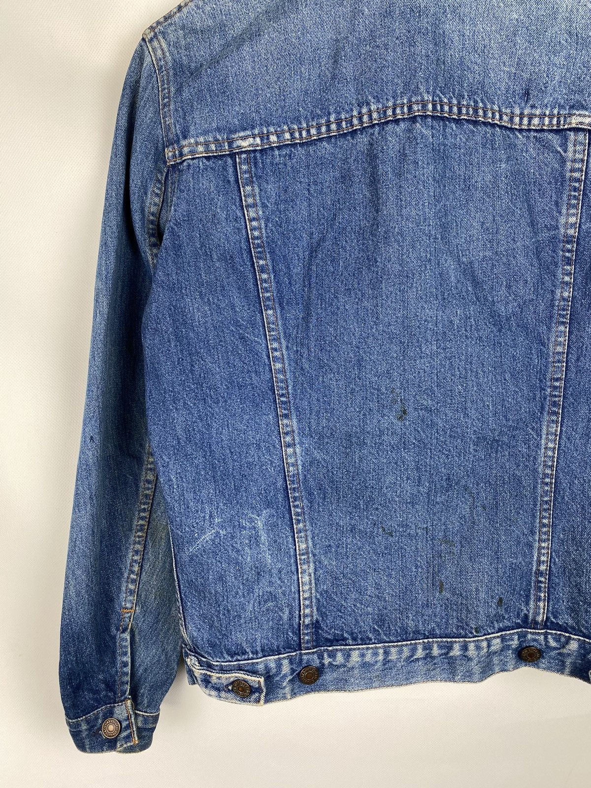 Levi's VTG 80s Levis Type 3 men’s denim trucker jacket size ~ M Size US M / EU 48-50 / 2 - 19 Thumbnail