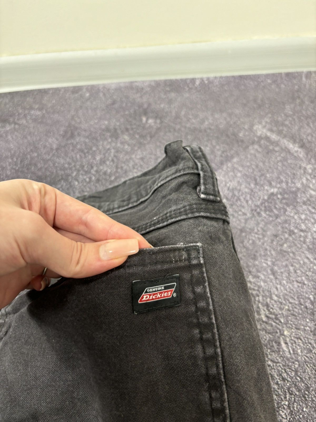 Dickies Vintage Dickies Faded Black Workwear Hype Baggy Pants Jeans Size US 36 / EU 52 - 8 Thumbnail