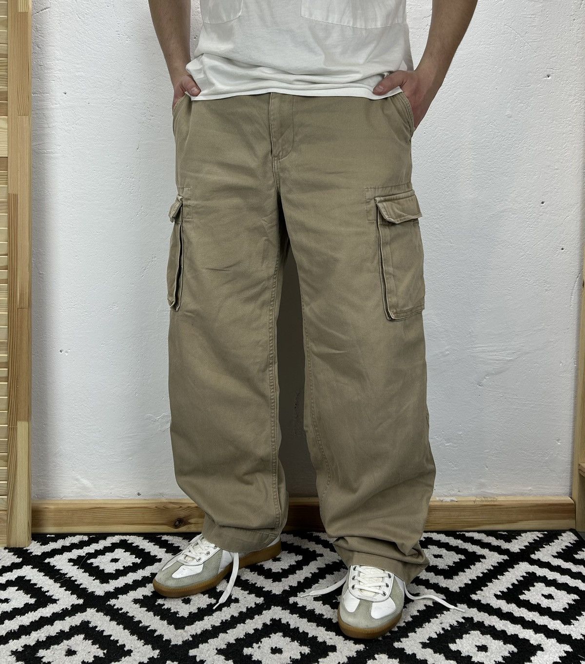Chaps × Ralph Lauren Chaps Vintage Cargo Pant Size 34 Size US 34 / EU 50 - 1 Thumbnail