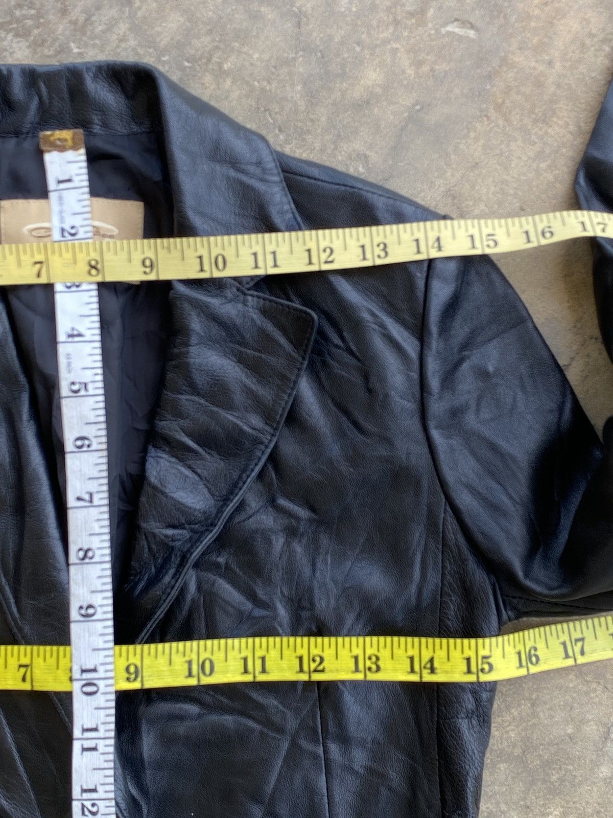 Genuine Leather City Gee Leather & Fur Blazer Jacket Size S / US 4 / IT 40 - 9 Thumbnail