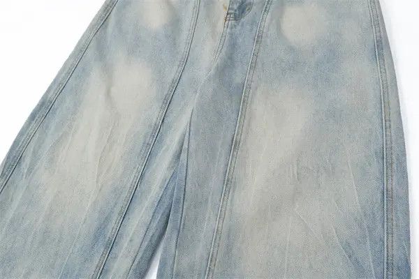VIBE Fashion patchwork cargo punk distressed scimitar jeans Size US 32 / EU 48 - 6 Thumbnail