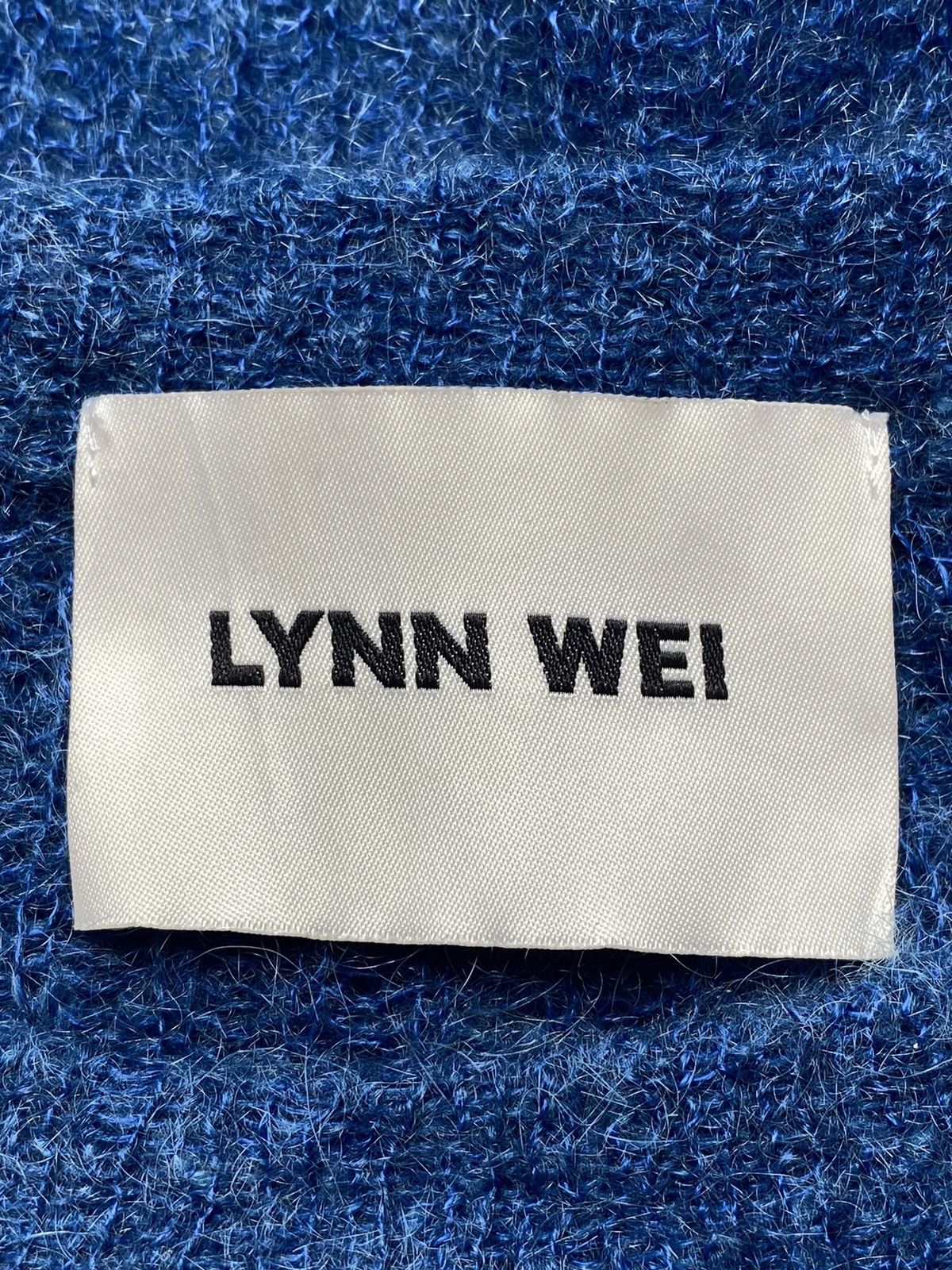 Japanese Brand LYN WEI - Mohair Knitted Top Size US L / EU 52-54 / 3 - 7 Thumbnail