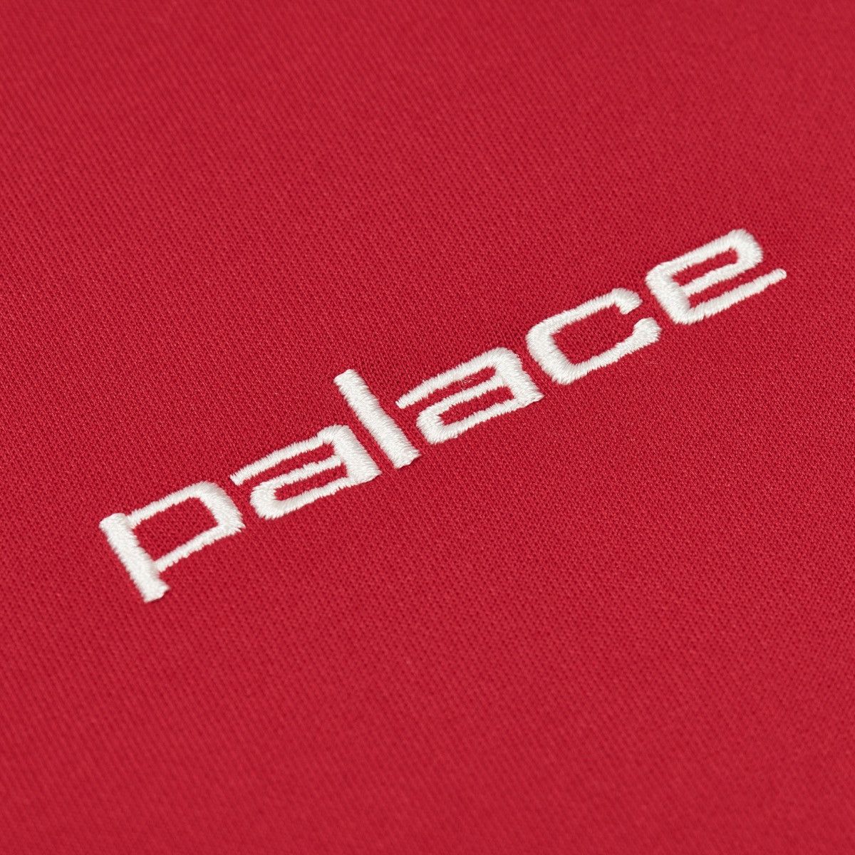 Palace Palace Rib POLYKNIT TRACK JACKET TRUEST RED SOFT WHITE Size Size US XL / EU 56 / 4 - 3 Thumbnail
