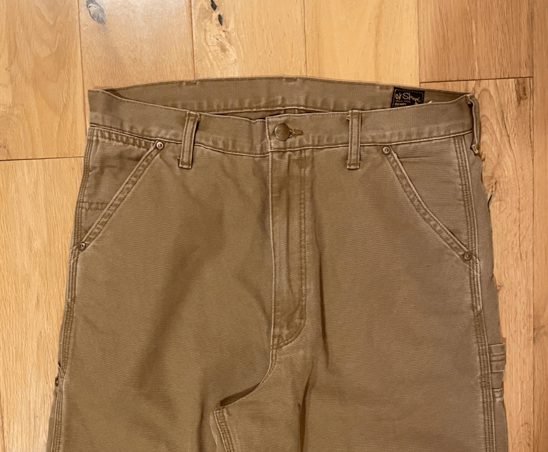 Orslow orSlow Dad's Fit Painter Pants Brown Duck Canvas Size 2 Size US 33 - 3 Thumbnail