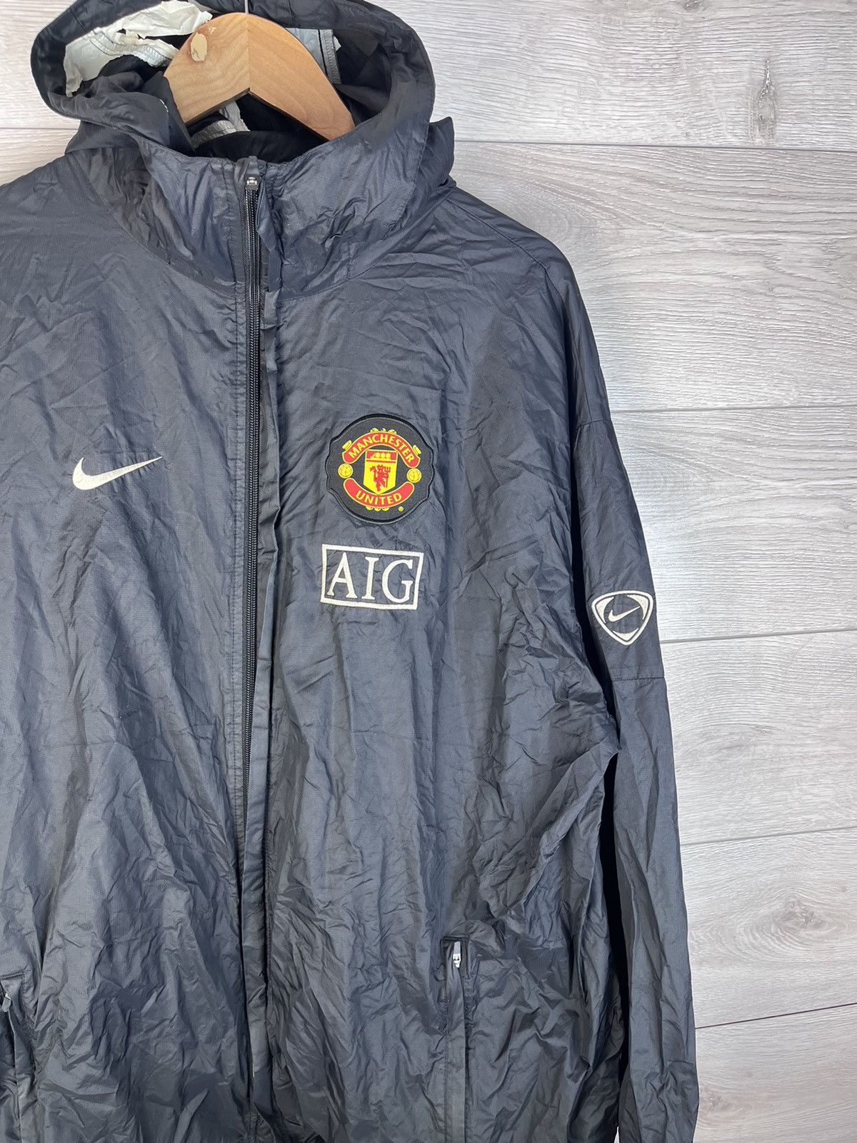 Nike Vintage soccer jacket Nike Manchester United Nike size Xxl Size US XXL / EU 58 / 5 - 5 Thumbnail