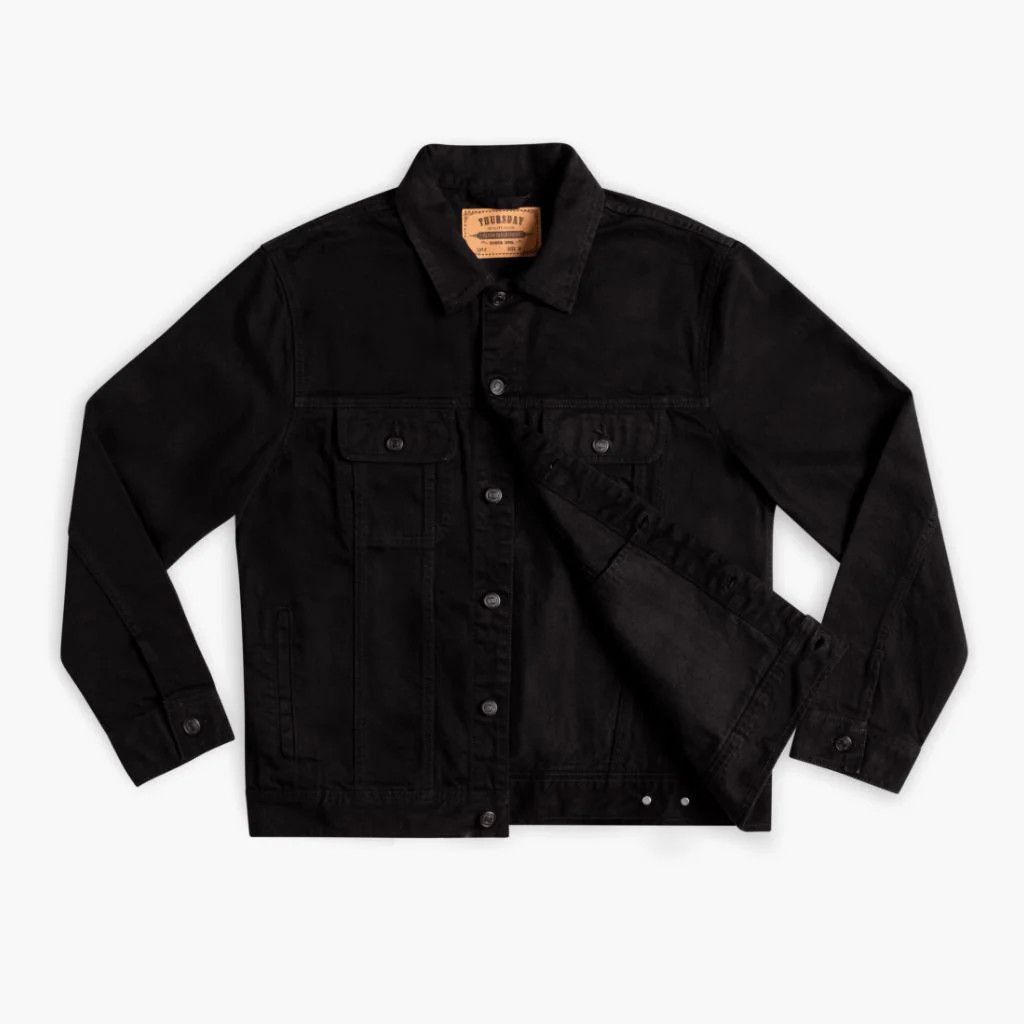Thursday Boot Company Thursday Boots Denim Trucker Jacket Pitch Black Size US L / EU 52-54 / 3 - 4 Thumbnail