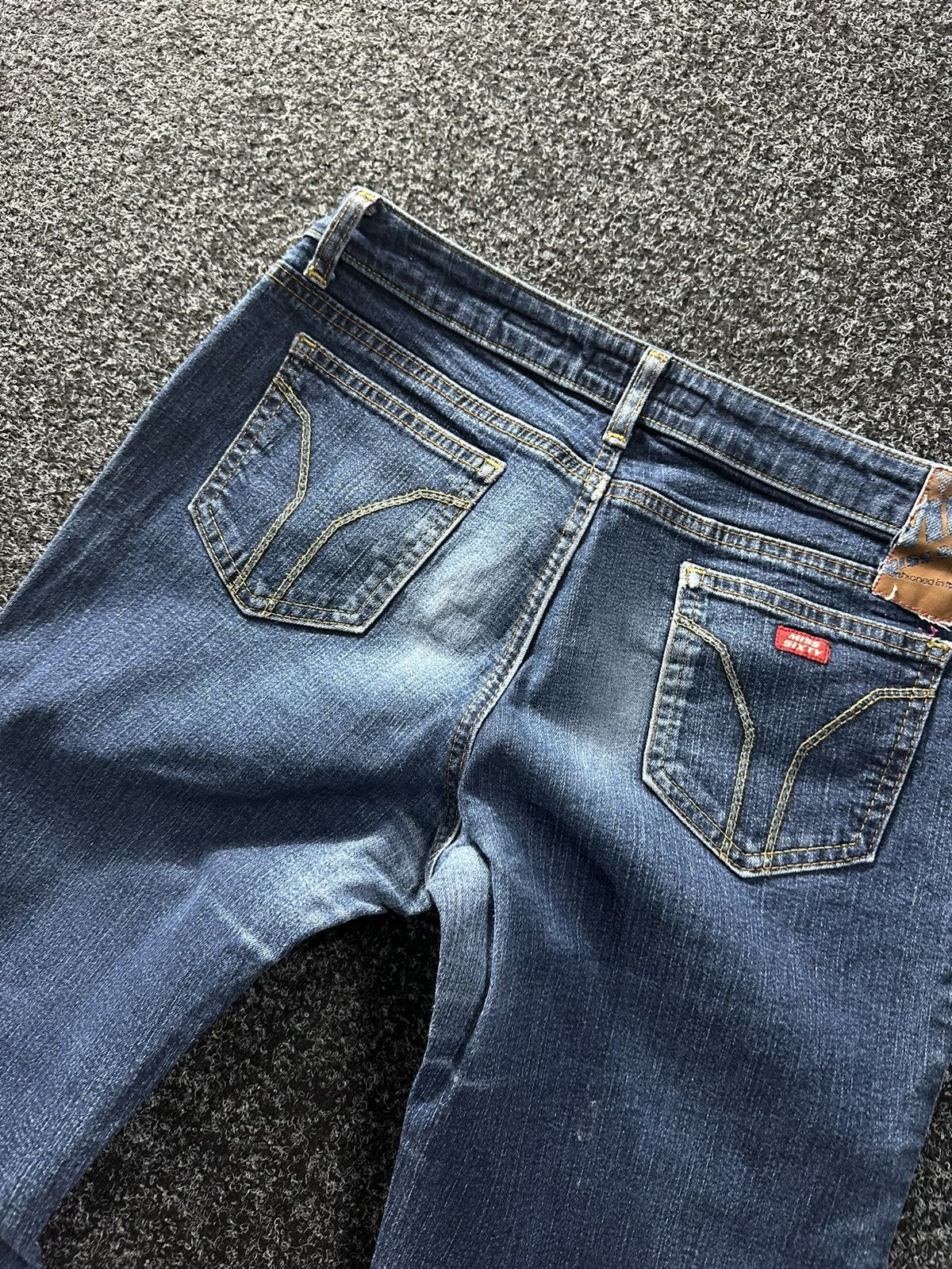 Japanese Brand × Miss Sixty × Vintage 🚨Vintage Y2K Miss Sixty Flared Pants Streetwear 90s Size 31" - 14 Thumbnail