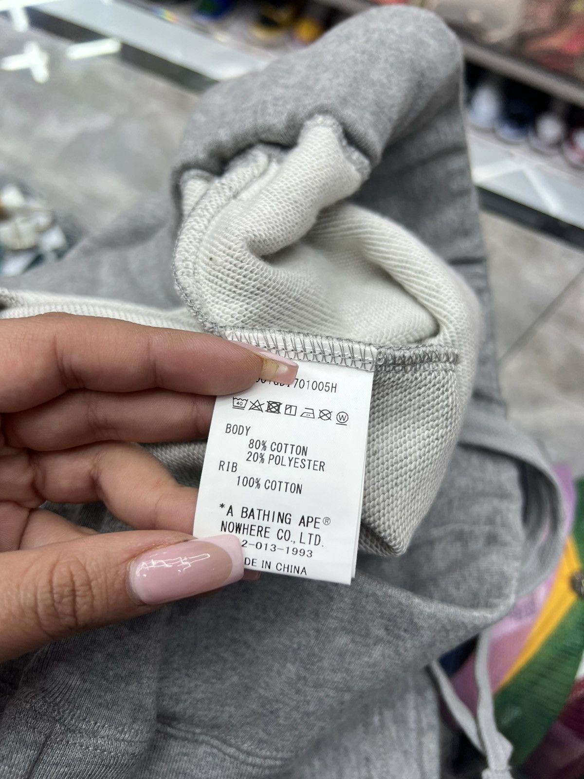 Bape Bape Grey Shorts Size US 40 / EU 56 - 10 Thumbnail