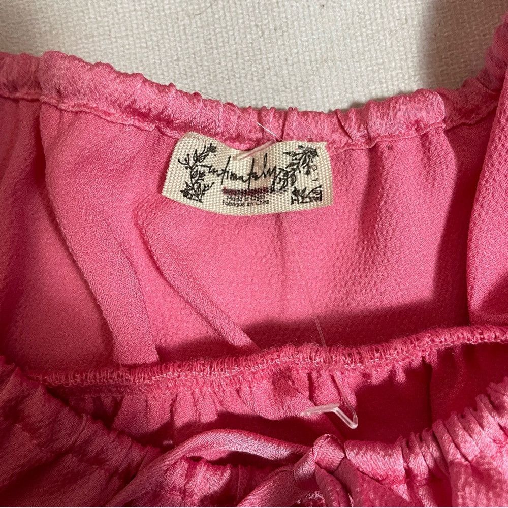 Free People New Free People Post-Holiday Cami Pink Top Size L Size L / US 10 / IT 46 - 7 Thumbnail
