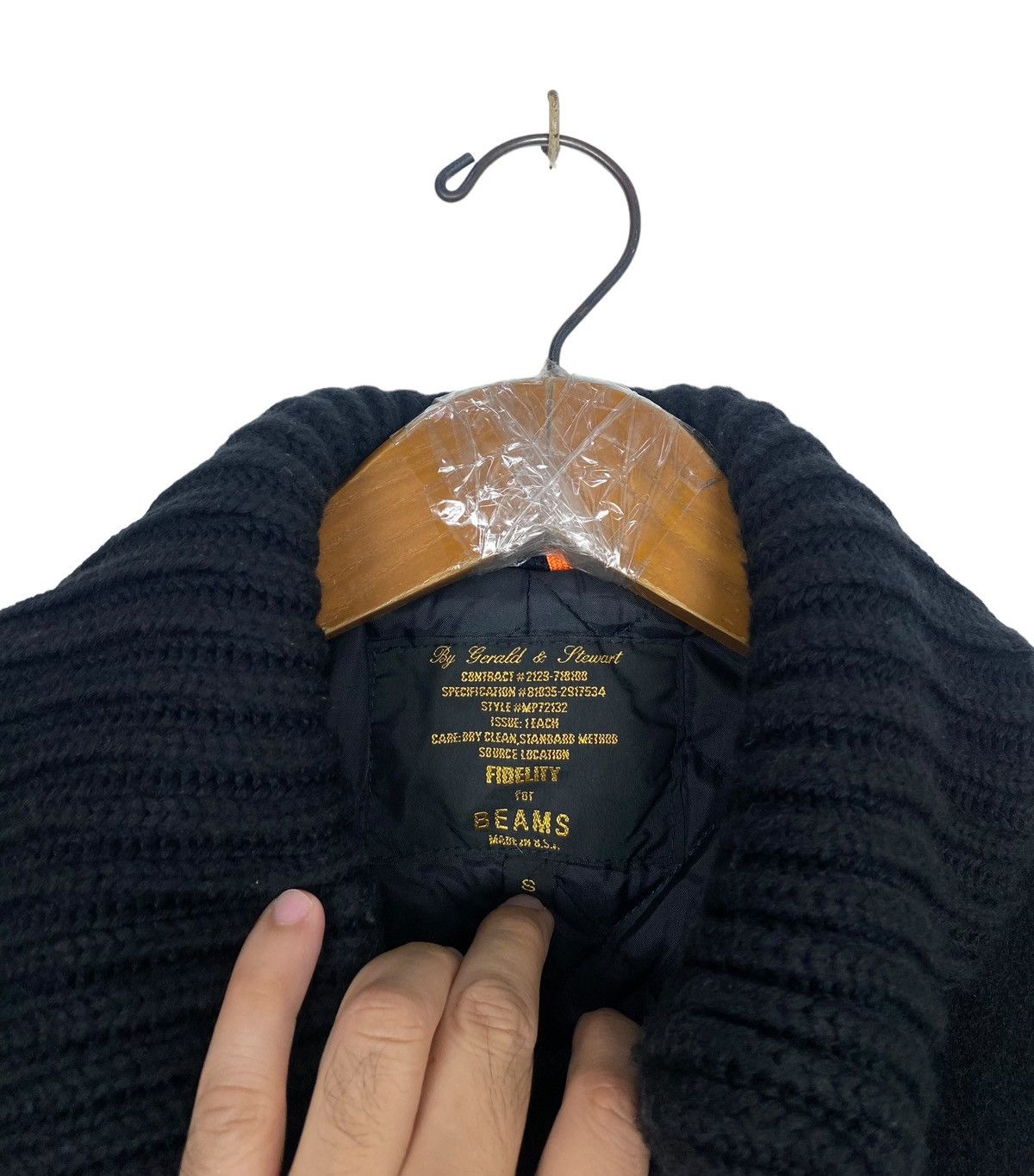 Beams Plus Beams x Fidelity by Gerald & Stewart Wool Military Coat Usa Size US S / EU 44-46 / 1 - 5 Thumbnail