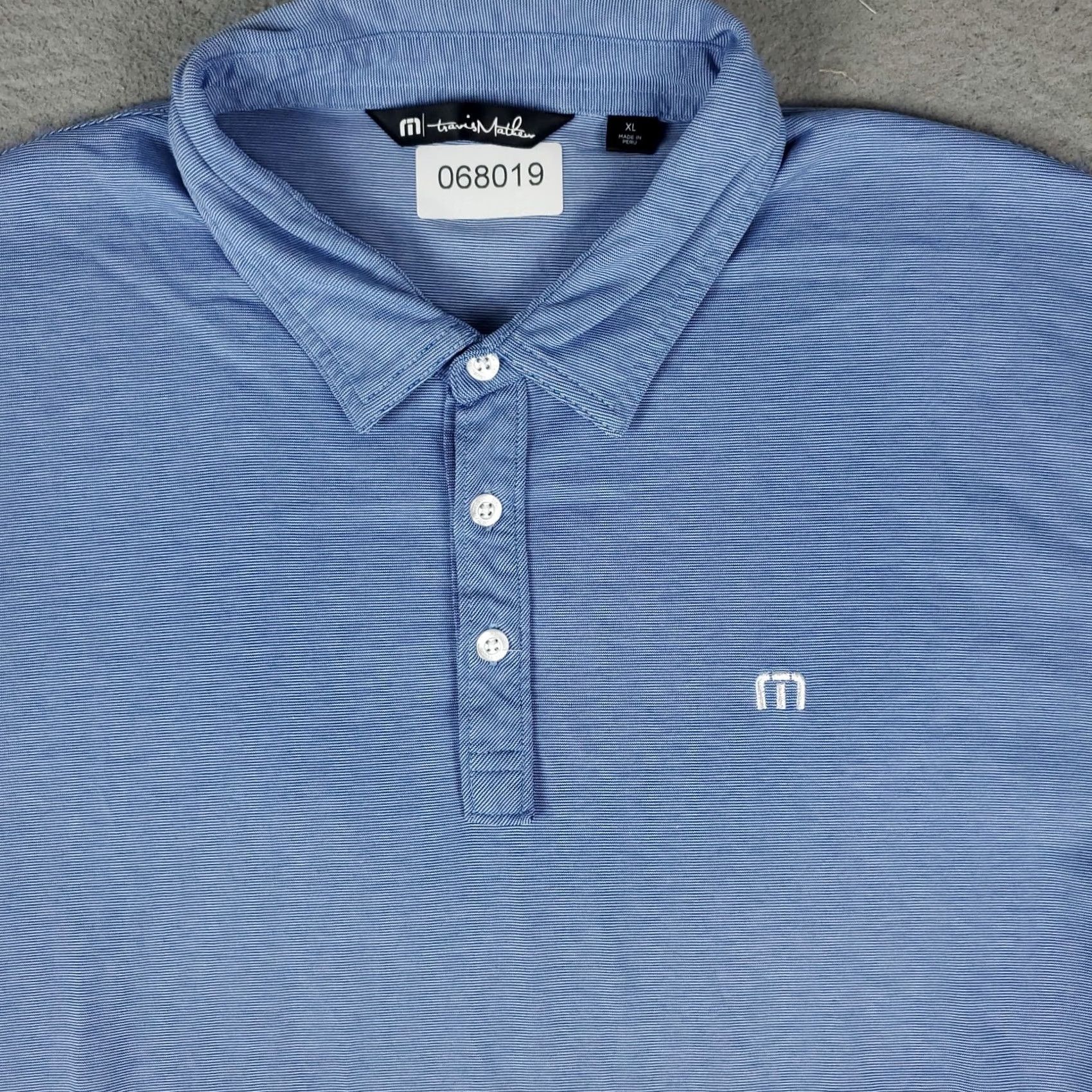 TravisMathew Travis Mathew Polo Shirt Mens XL Blue Golf Casual Short Sleeve Polo Shirt Mens XL Blue Golf Casual Polo Shirt Mens XL Blue Golf Casual Size US XL / EU 56 / 4 - 2 Thumbnail