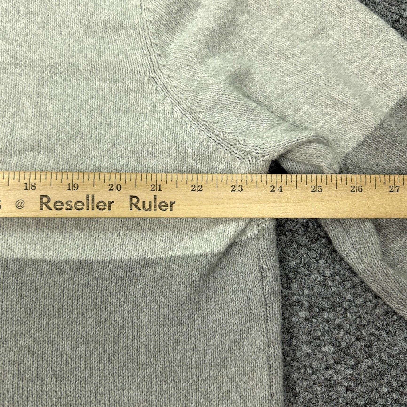 Vintage Preswick & Moore Sweater Mens 2XL Gray Quarter Zip Mock Neck Knit Pullover Size US XXL / EU 58 / 5 - 6 Thumbnail