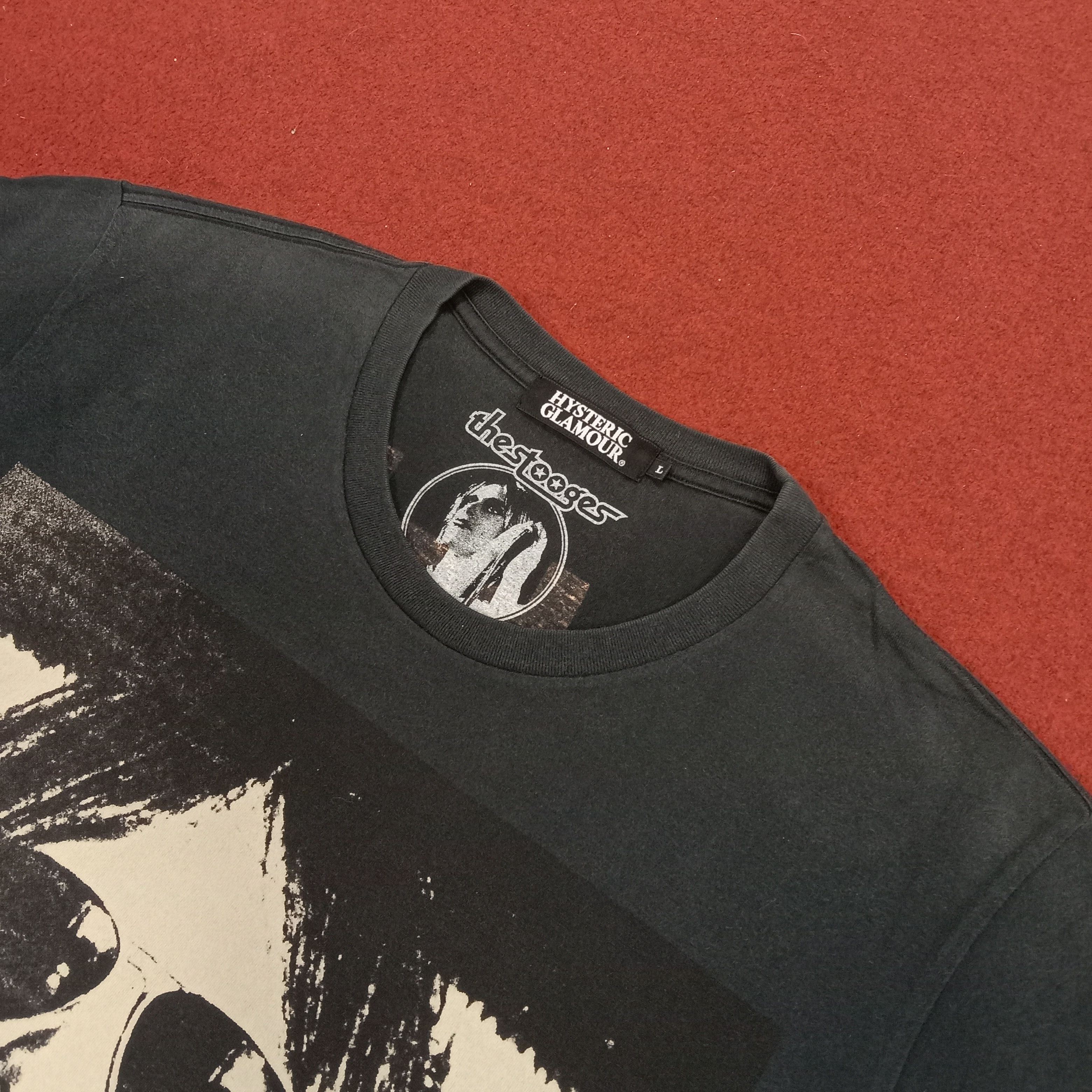 Hysteric Glamour × Japanese Brand × Vintage Hysteric Glamour X The Stooges Streetwear Style Tshirt Size US M / EU 48-50 / 2 - 8 Thumbnail