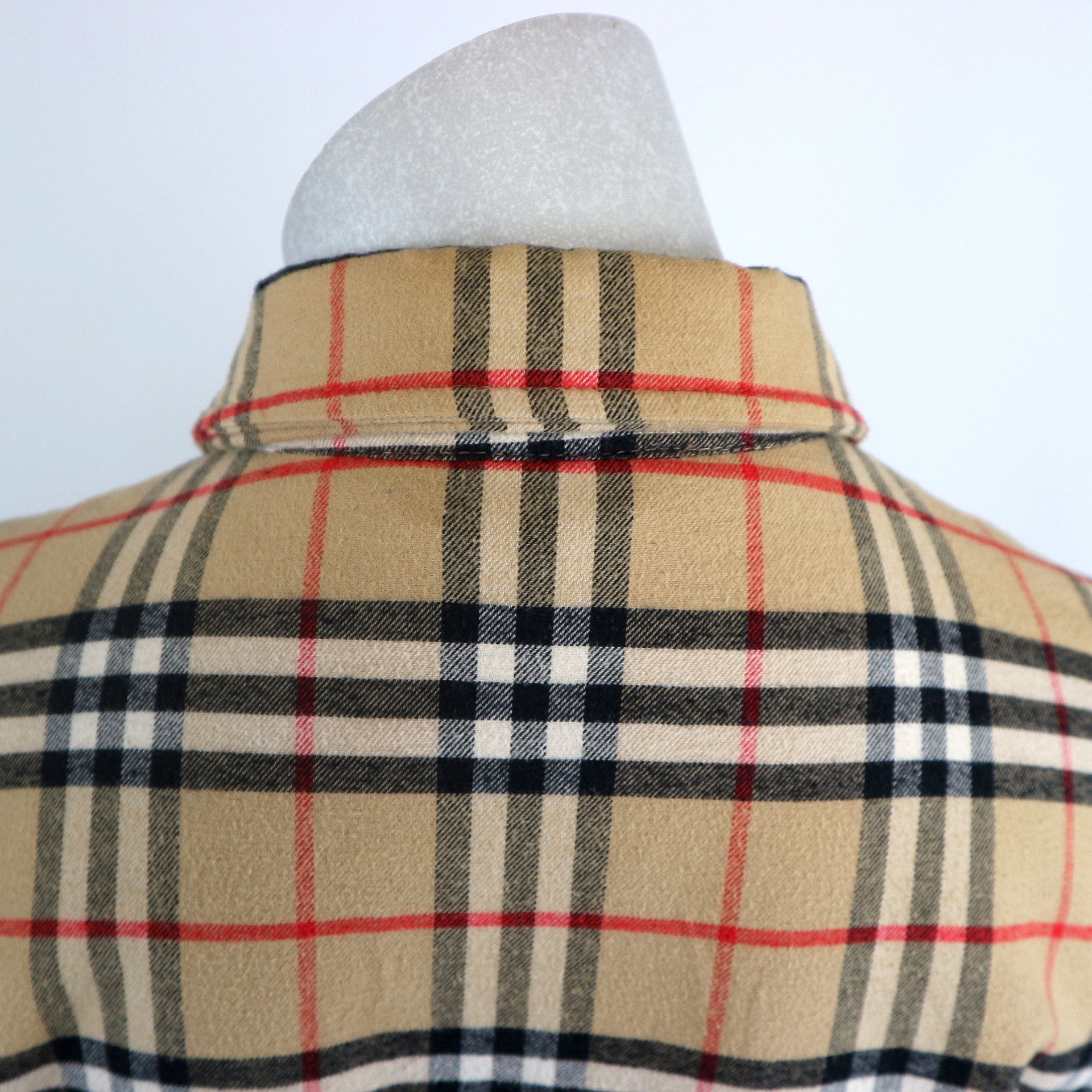 Burberry Burberry Vintage Check Shirt Jacket Beige Shacket UK 6 Size S / US 4 / IT 40 - 11 Thumbnail