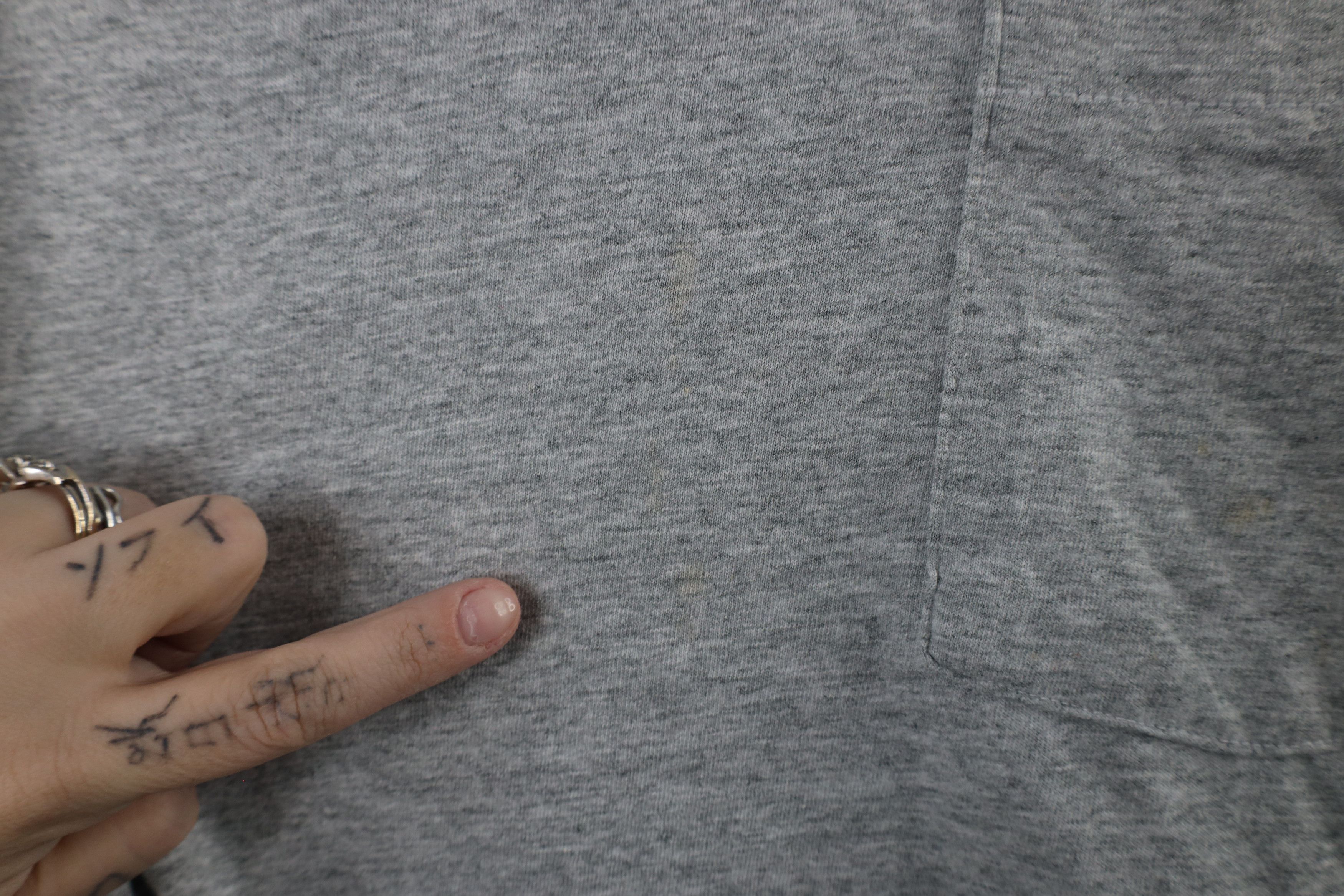 Vintage Vintage 90s Streetwear Long Sleeve T-Shirt Heather Gray USA Size US L / EU 52-54 / 3 - 4 Thumbnail
