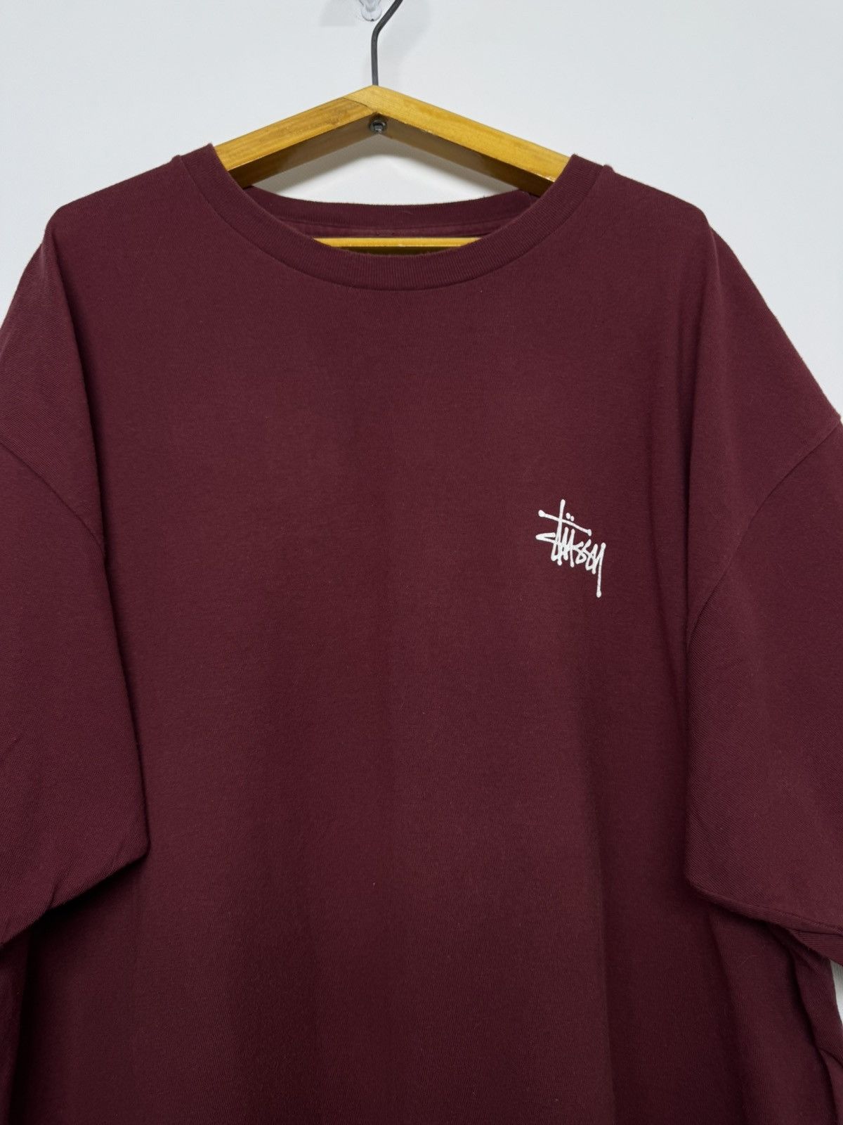 Stussy Vintage Y2k Stussy Big Logo T-Shirt 00’s Size US XL / EU 56 / 4 - 5 Thumbnail
