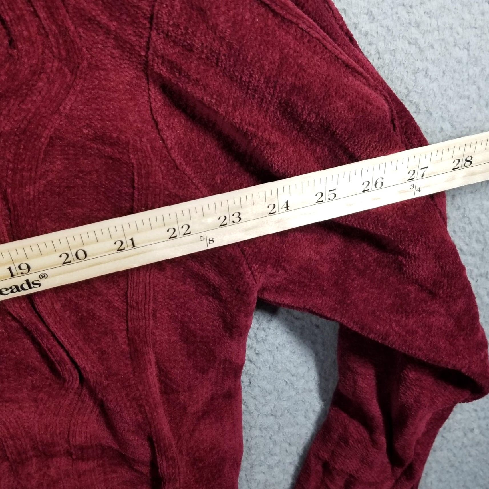 Nautica Nautica Sweater Mens 2XL Red Cable Knit Crewneck Pullover Cotton Blend Casual Mens Size US XXL / EU 58 / 5 - 7 Thumbnail