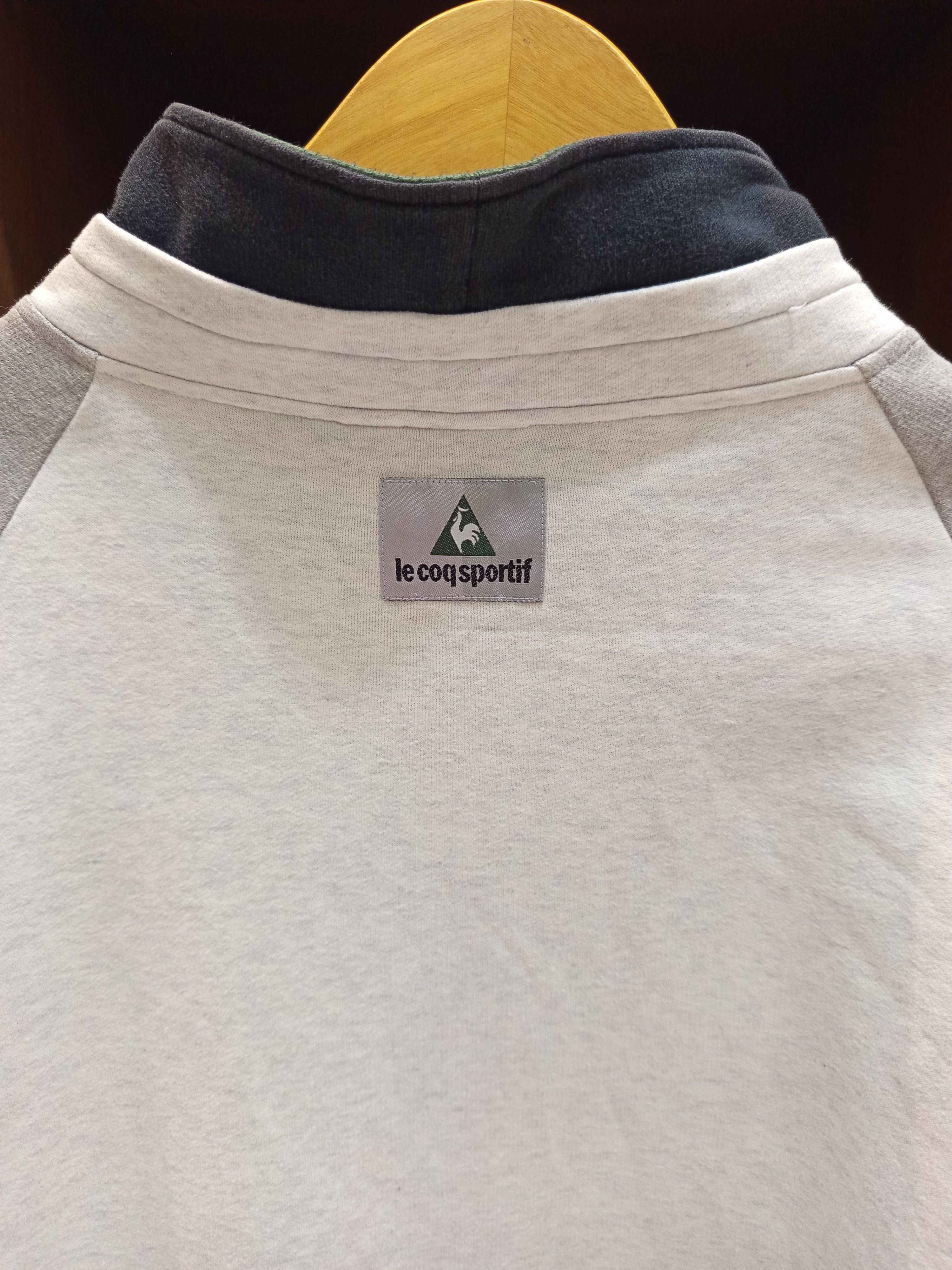 Le Coq Sportif Le Coq Sportif Japan Made Color Block Mock Neck Sweatshirt Size US L / EU 52-54 / 3 - 10 Thumbnail
