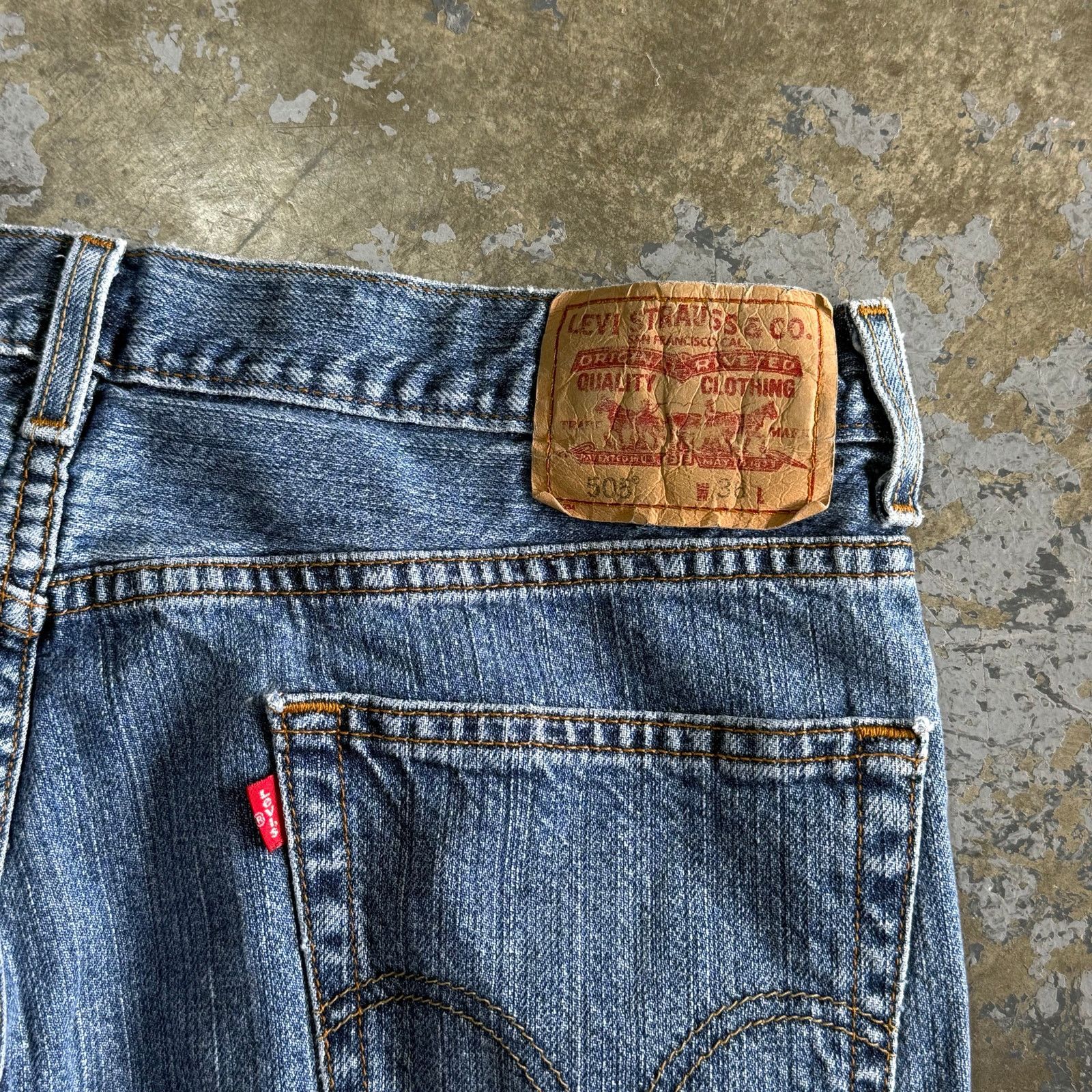 Levi's Vintage Y2K Levi’s 505 Jorts 36 Size US 36 / EU 52 - 3 Thumbnail