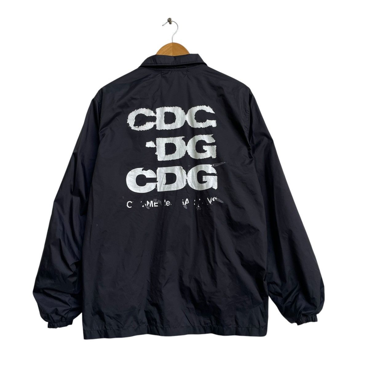 Comme des Garcons × Stussy CDG X Stussy Coach Jacket (FW21) | Grailed