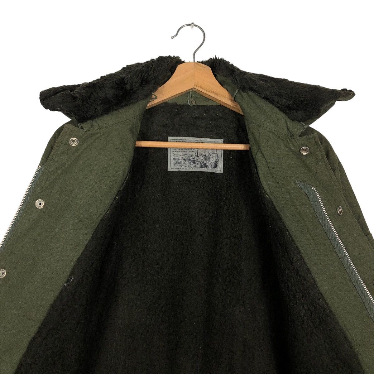 Vintage 🔥90’s Vintage Pine Hill Military Hunting Jacket Mink Fur Size US L / EU 52-54 / 3 - 11 Thumbnail