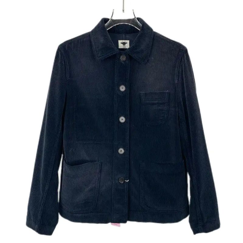 Dior Dior Blue Cotton Men's Jacket 0089 Size US XXS / EU 40 - 1 Thumbnail