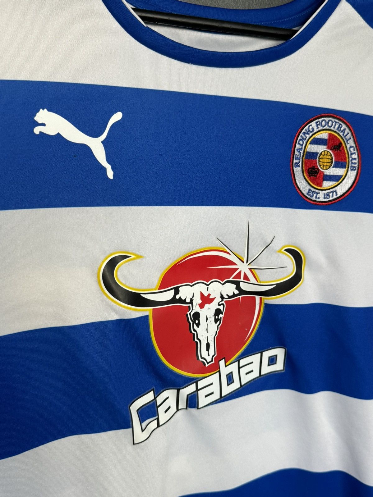Puma Reading 15/16 Home Tshibola Football Jersey Size US M / EU 48-50 / 2 - 4 Thumbnail