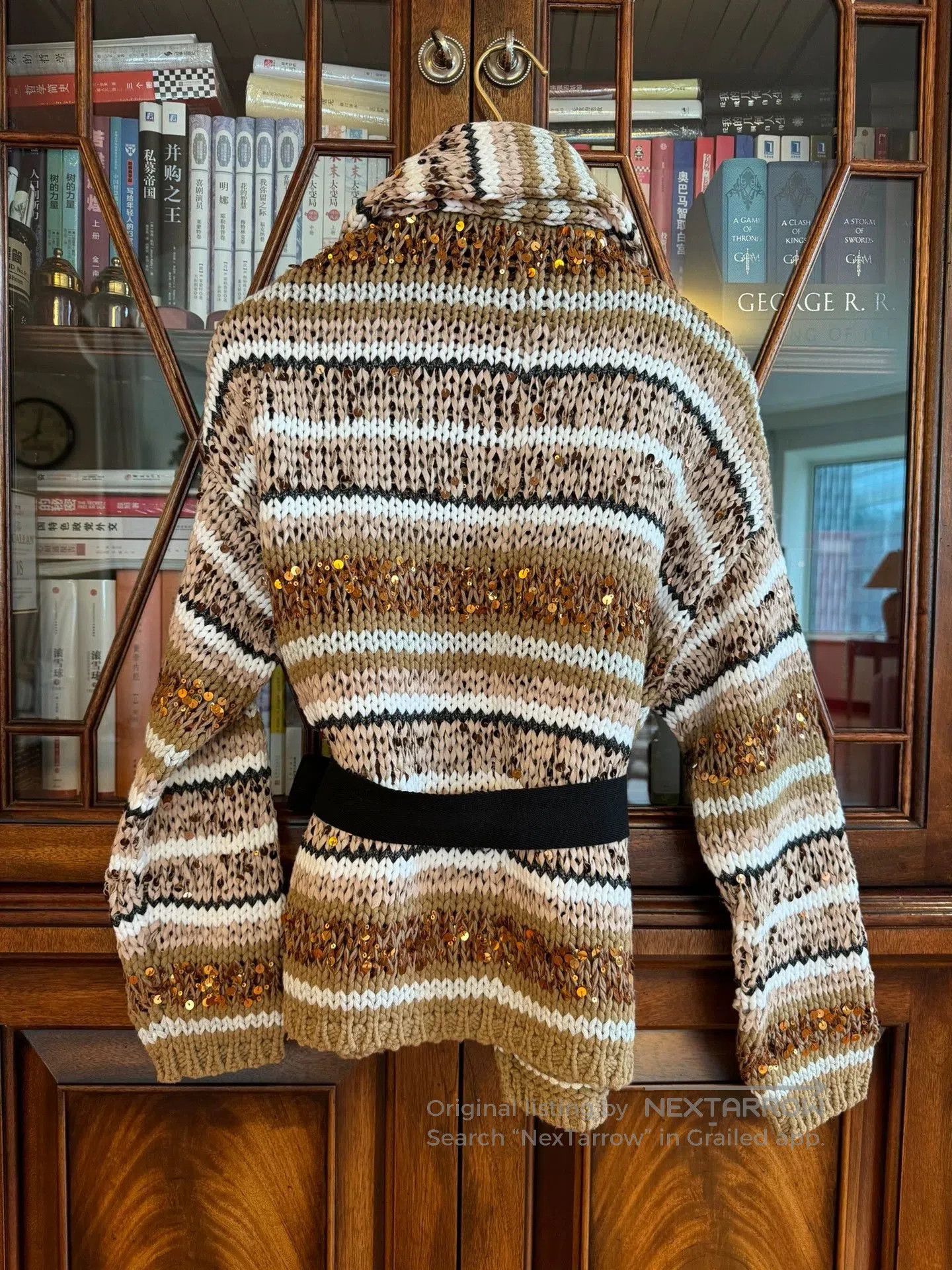 Brunello Cucinelli Brunello Cucinelli Sequin Short Cardigan . Size US XS / EU 42 / 0 - 2 Thumbnail