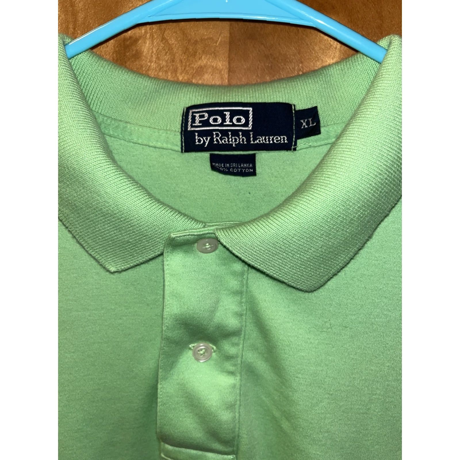 Polo Ralph Lauren Polo Ralph Lauren Men’s Polo Shirt XL Lime Green Short Sleeve Collared Logo Classic Casual Summer Size US XL / EU 56 / 4 - 3 Thumbnail
