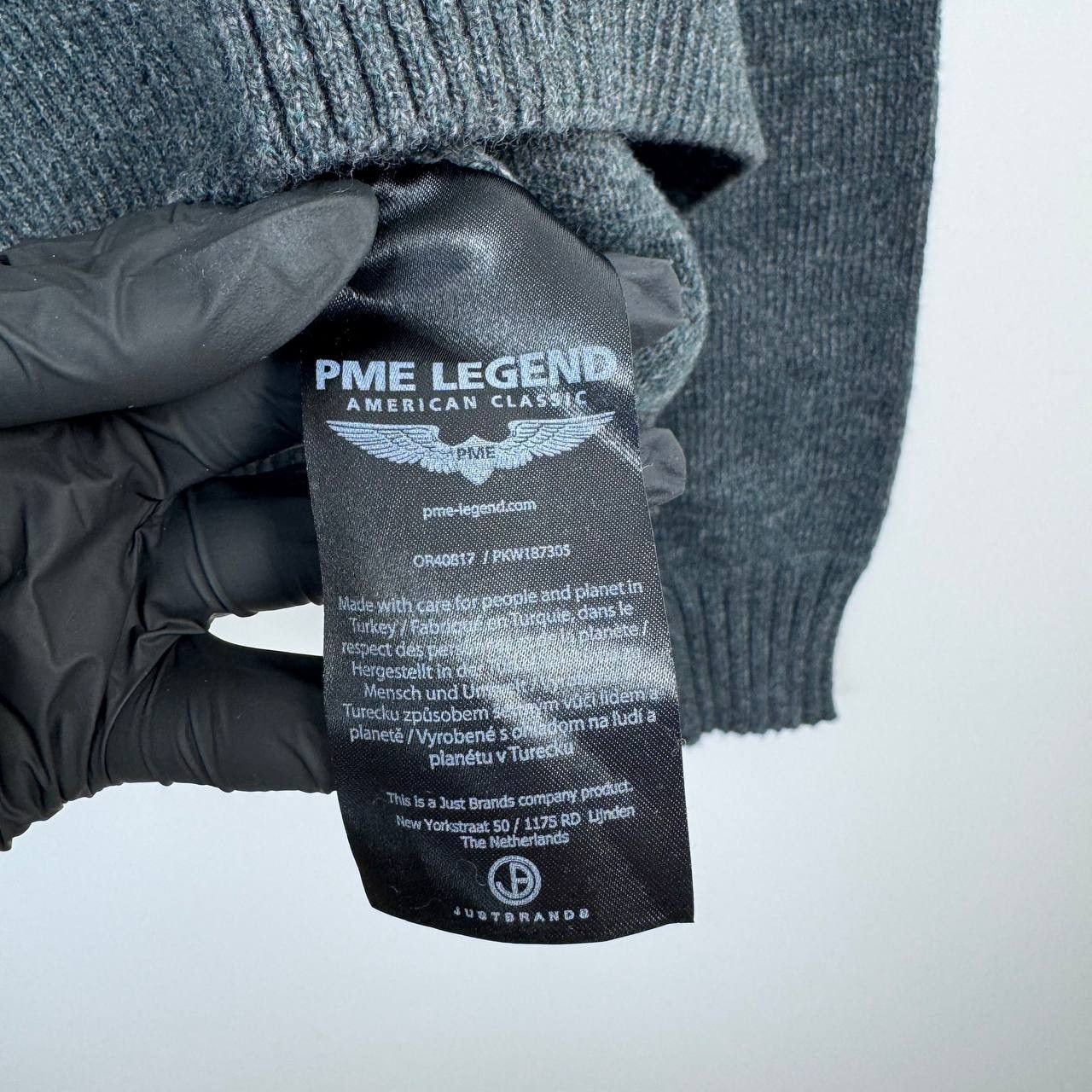 Other PME Legend Knit Sweater Mens Grey Crewneck Pullover Size L Size US L / EU 52-54 / 3 - 4 Thumbnail