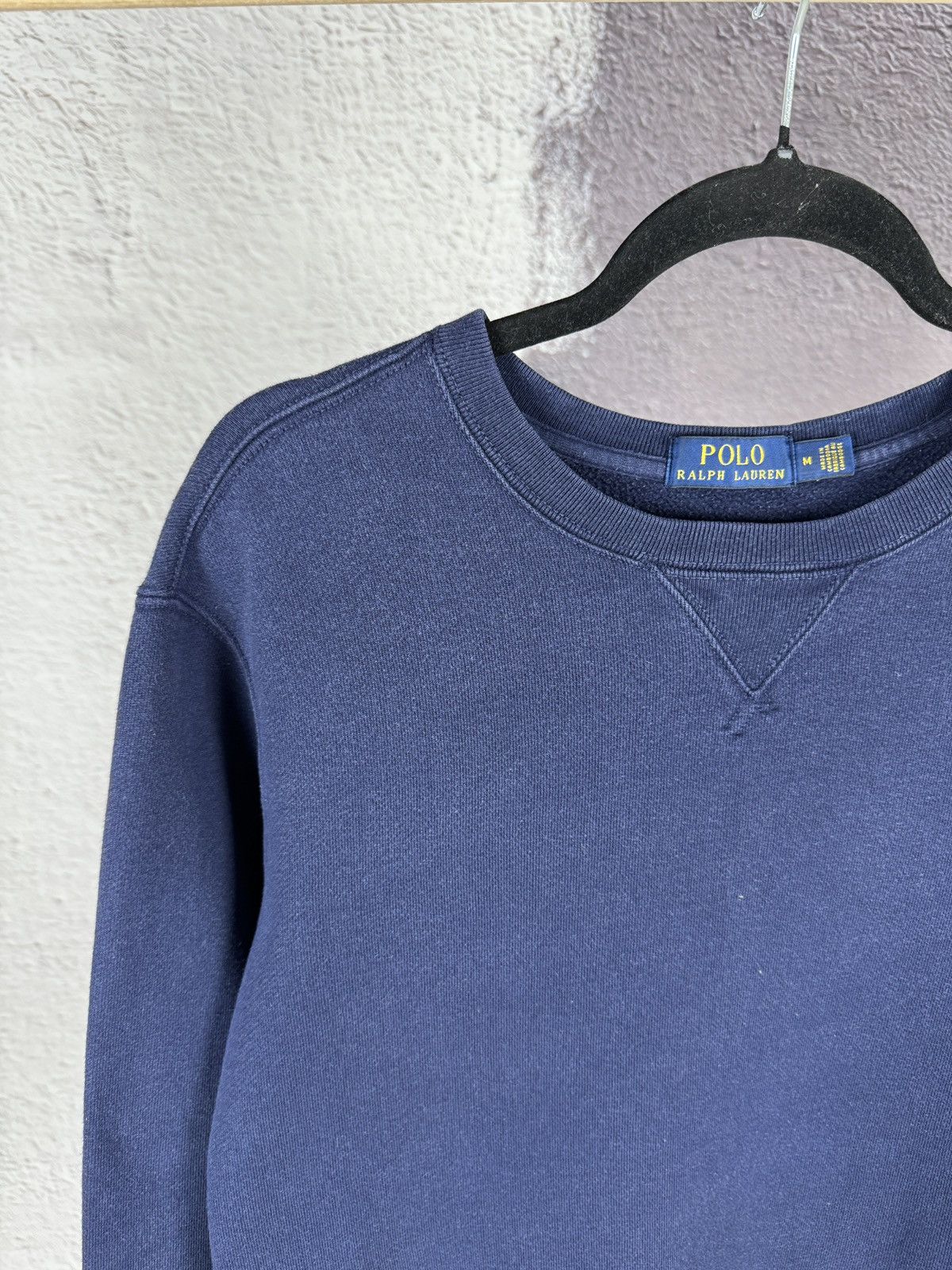 Polo Ralph Lauren Polo Ralph Lauren navy blue faded sweatshirt size M Size US M / EU 48-50 / 2 - 4 Thumbnail