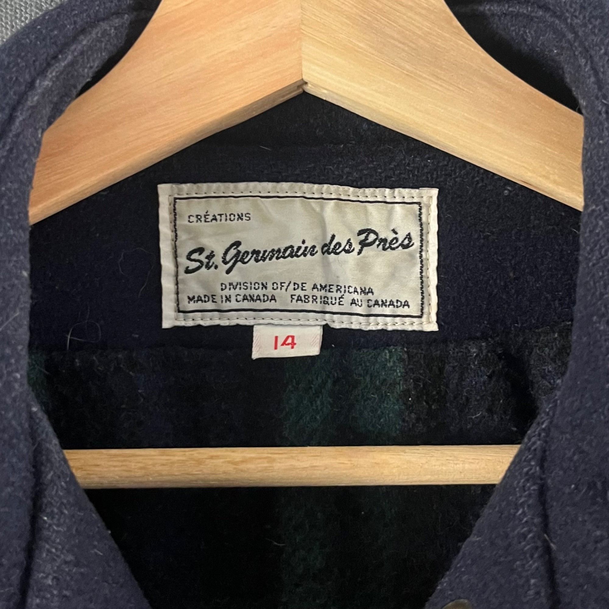 Vintage Vintage 80’s Wool deck jacket Size US L / EU 52-54 / 3 - 3 Thumbnail