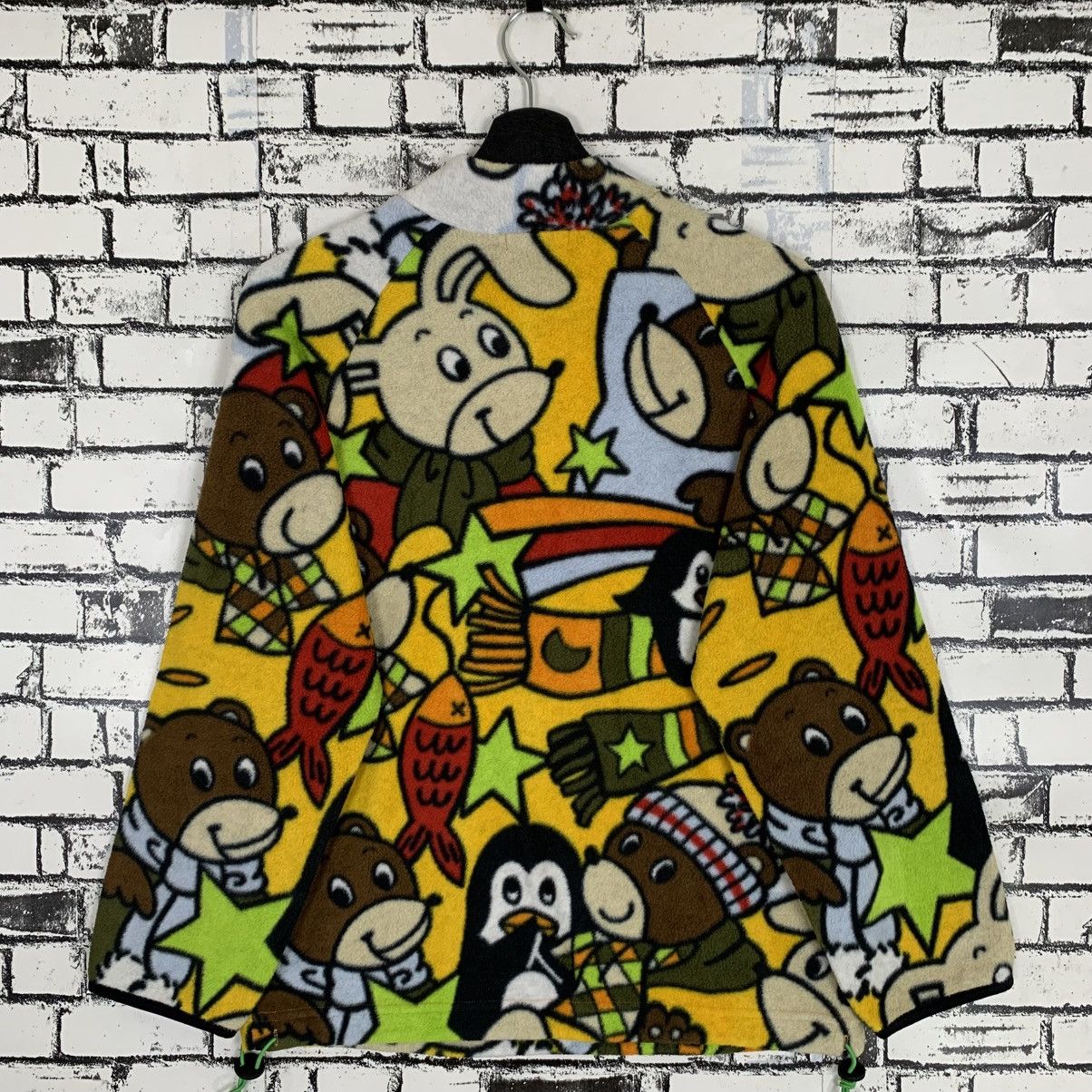 Designer × Jean Charles De Castelbajac × Vintage Vintage Castelbajac Kids Sport Fleece Jacket Small Saiz Size US XS / EU 42 / 0 - 4 Thumbnail