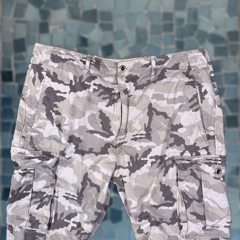 Levi's Levis Cargo Pants Men 38x31 Ace Camo White Tab Combat Military Utility Tactical Cargo Pants 38 Regular Gray Mens Size US 38 / EU 54 - 1 Thumbnail