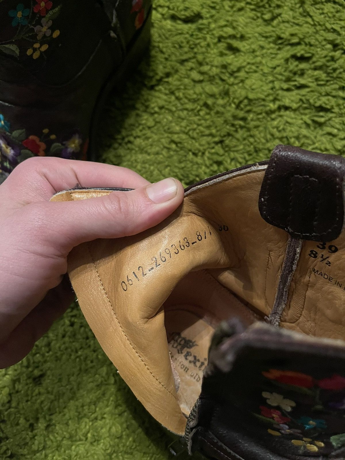 Cowboy Equipment × Old Gringo × Vintage Old Gringo Mexicana western cowboy embroidered flowers boots Size US 8.5 / IT 38.5 - 8 Thumbnail