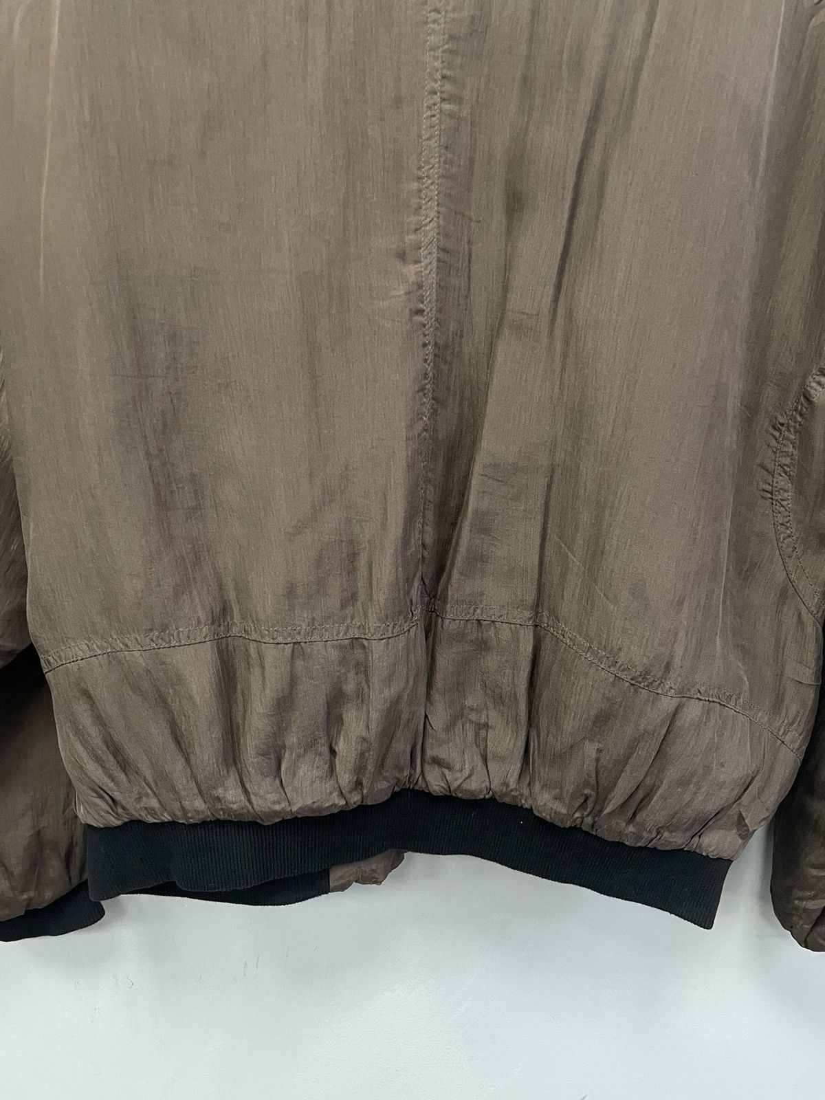 Vintage Ma-1 BALENCIAGA STYLE VINTAGE SILK BOMBER JACKET Size US L / EU 52-54 / 3 - 10 Thumbnail