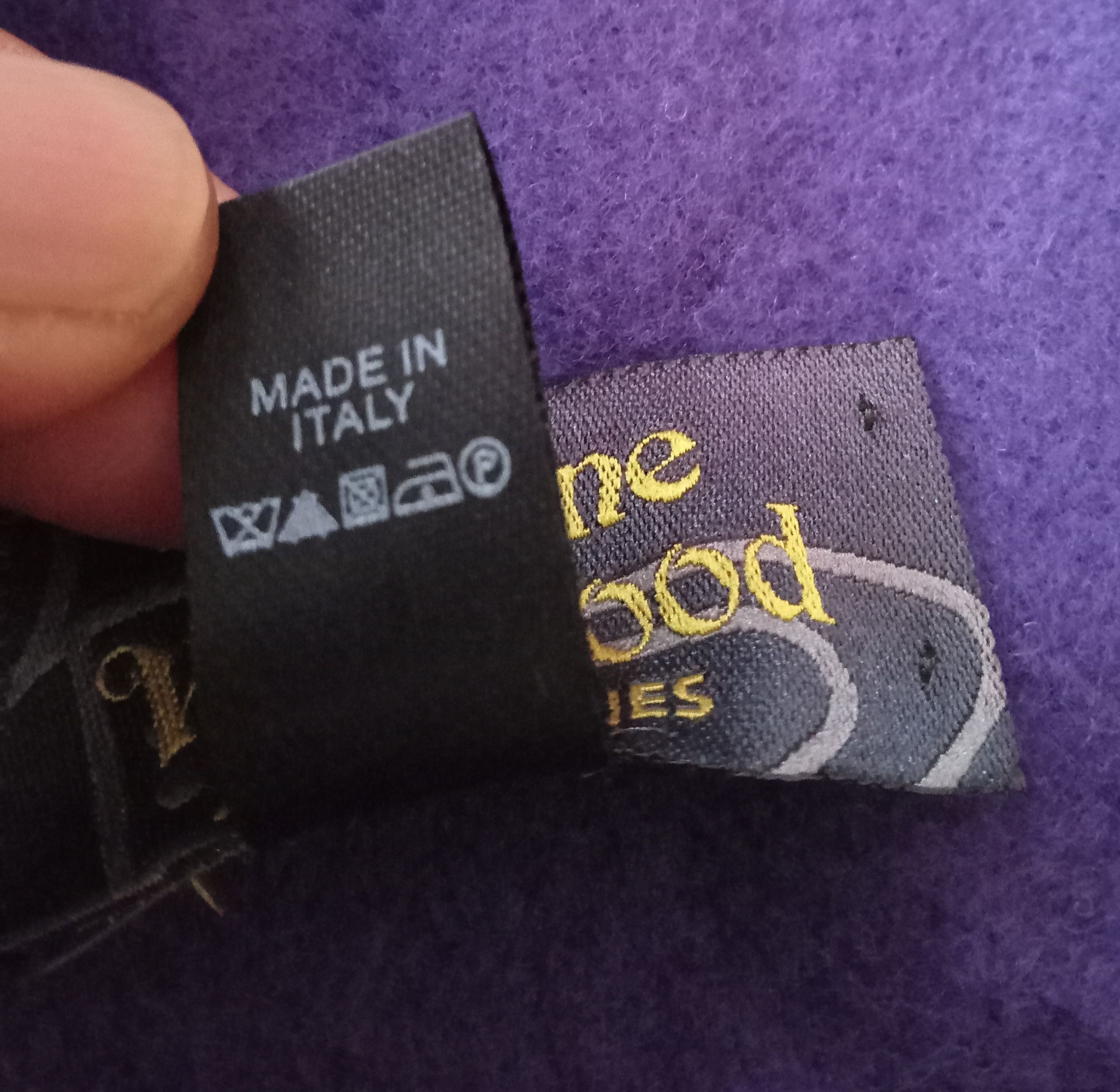 Vivienne Westwood Vivienne Westwood Purple Wool Neck Scarf Size ONE SIZE - 5 Thumbnail