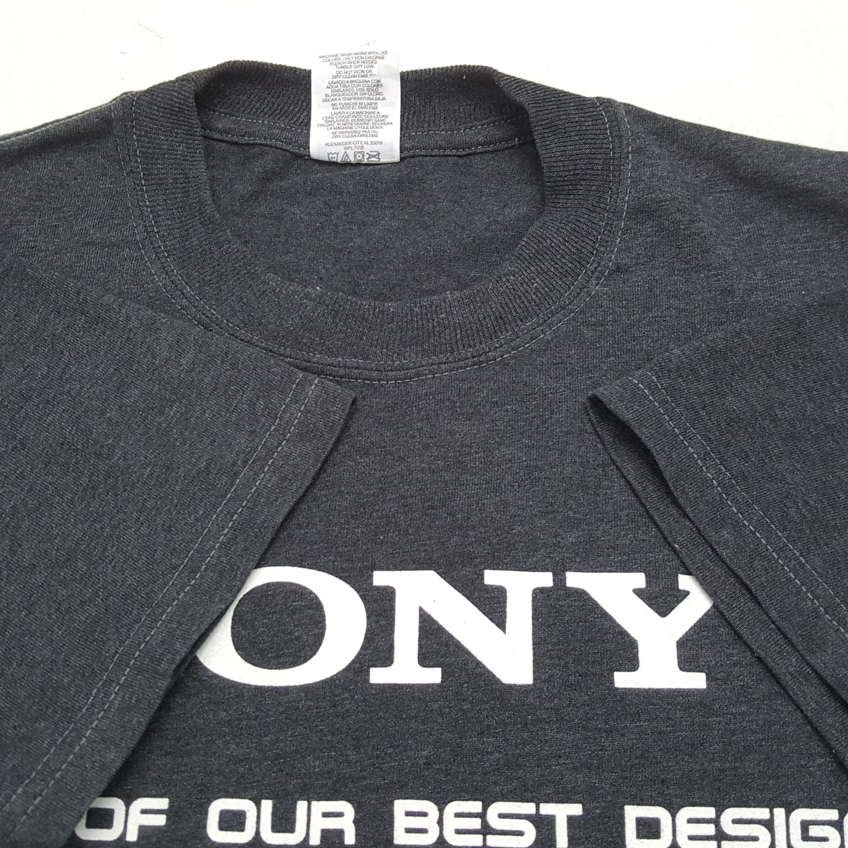 Playstation × Sony × Vintage Vintage SONY Japanese Brand T-Shirts Size US L / EU 52-54 / 3 - 6 Thumbnail