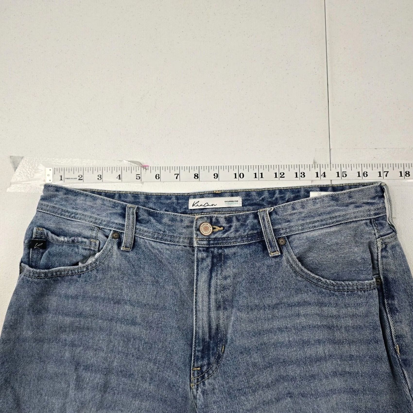 Vintage KanCan Jeans Distressed Light Wash Ankle Straight 30 Womens Blue 210310 Size 30" / US 8 / IT 44 - 5 Thumbnail