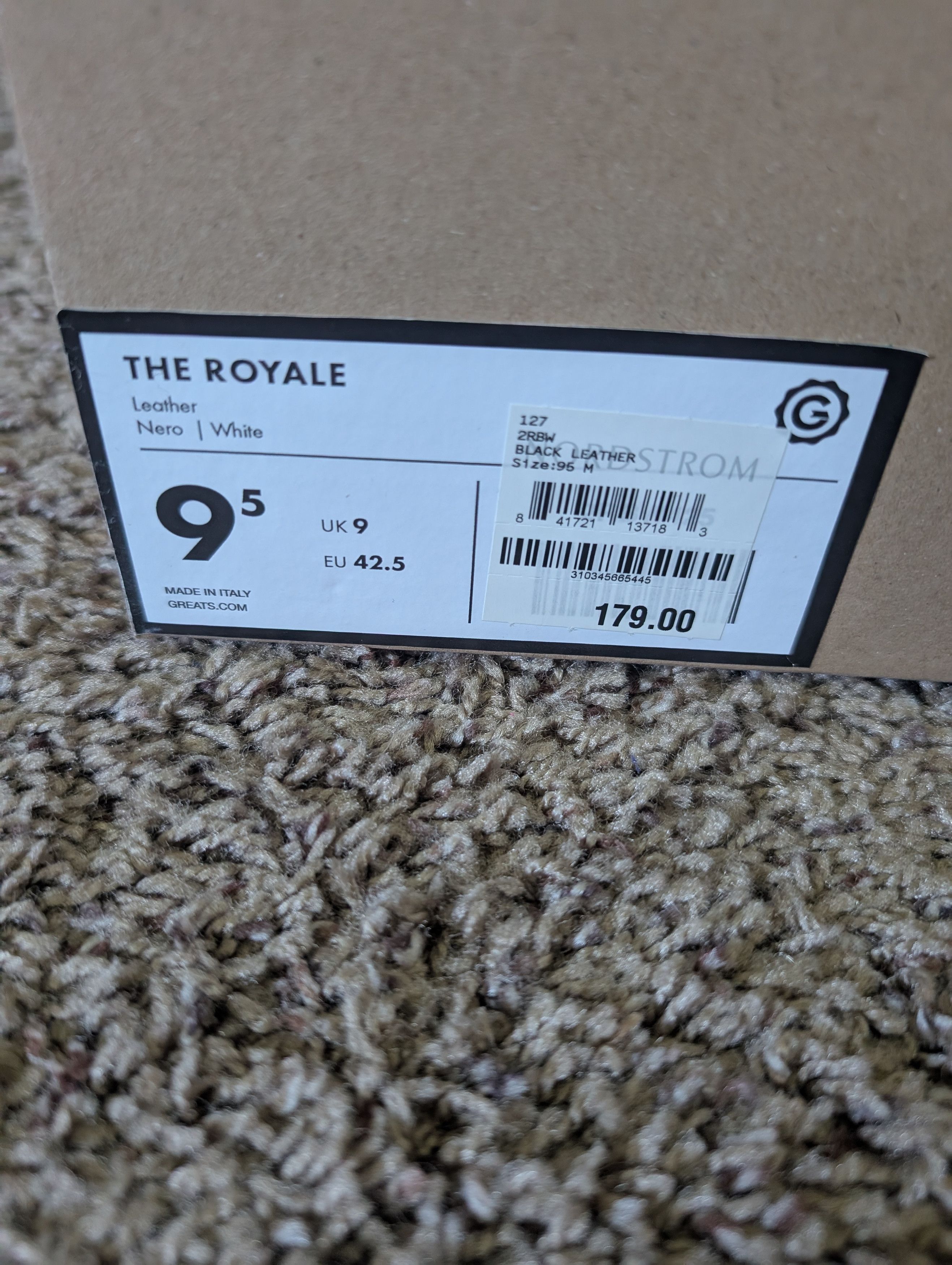 Greats Greats Royale Black Size US 9.5 / EU 42-43 - 3 Thumbnail