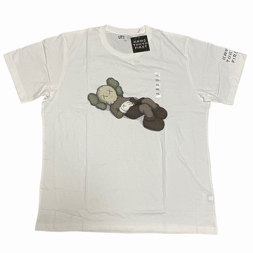 Kaws × Uniqlo KAWS × UNIQLO TOKYO FIRST Tee White Size US XXL / EU 58 / 5 - 1 Thumbnail