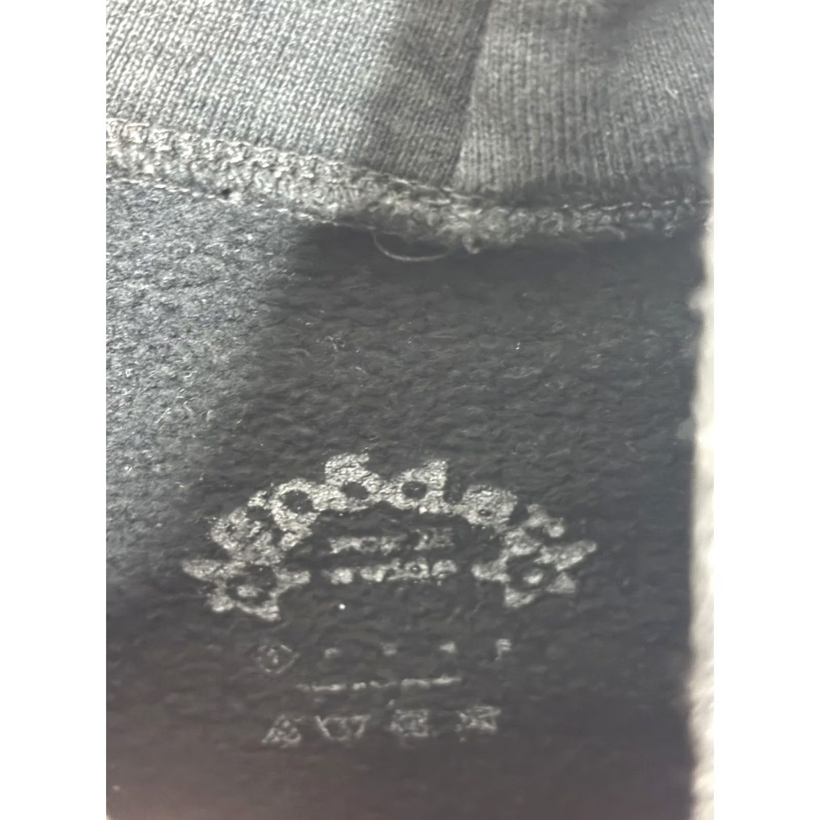 Logo 7 Sp5der Hoodie Mens Small Black I Heart Logo Pullover Fleece Graphic Sweatshirt Size US S / EU 44-46 / 1 - 3 Thumbnail