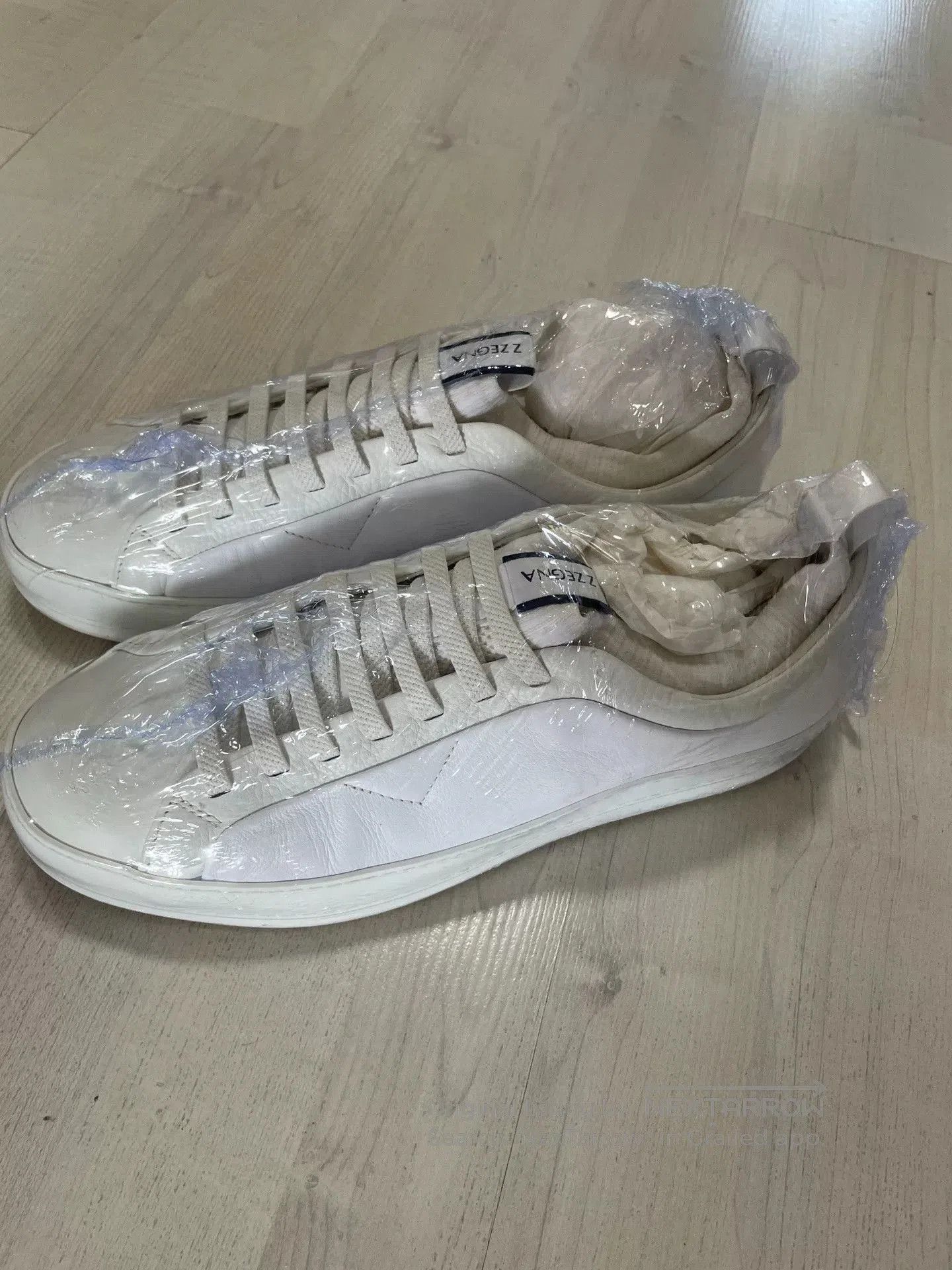 Ermenegildo Zegna Ermenegildo Zegna Classic White Sneakers. Size US 7.5 / EU 40-41 - 6 Thumbnail