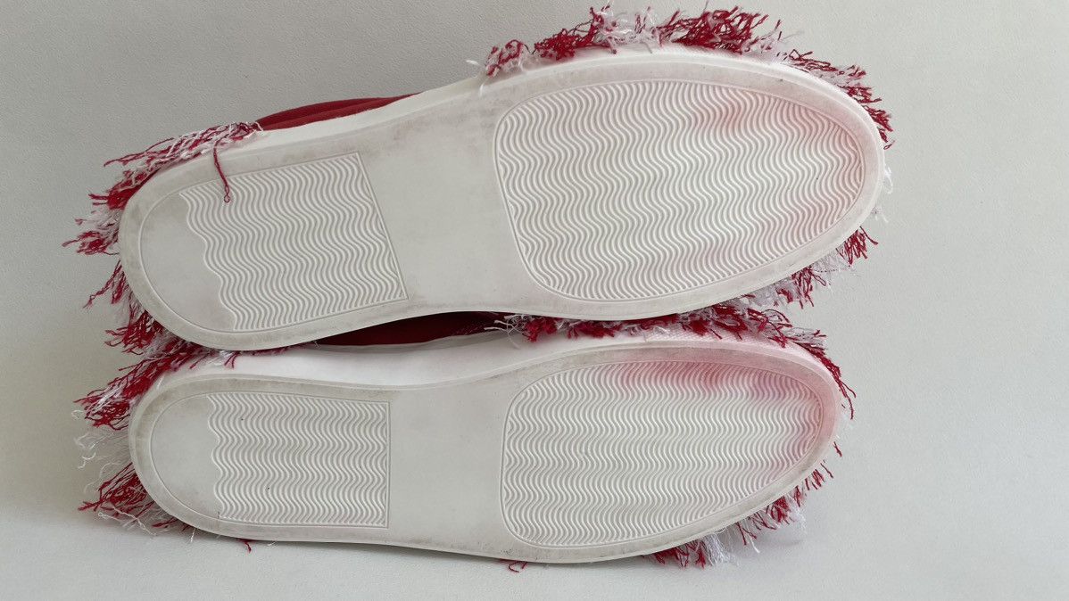 Doublet Tasseled Woven Check Slip On Sneakers Size US 8 / EU 41 - 18 Thumbnail