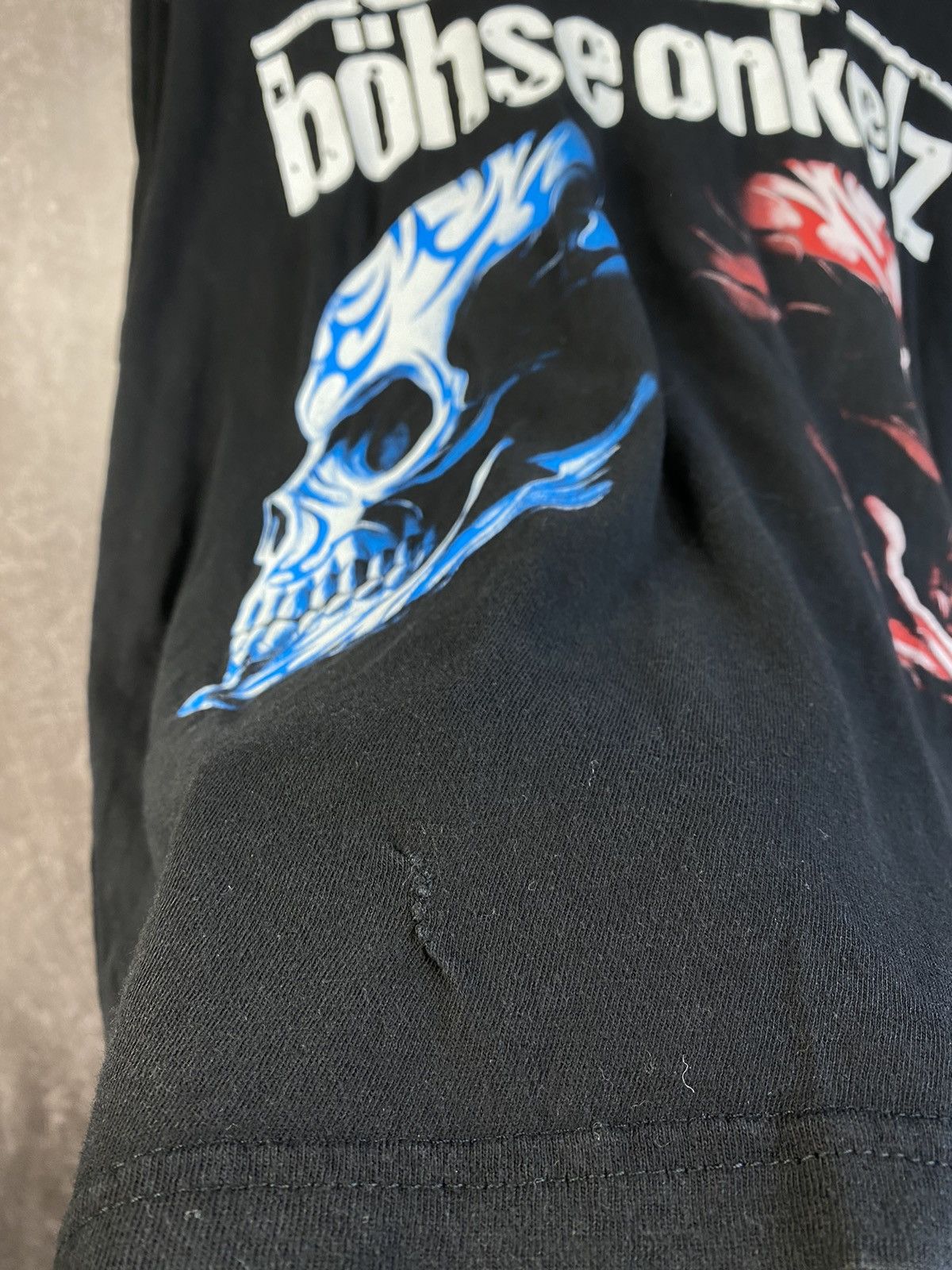 Band Tees Tshirt Vintage Bohse Onkelz Band Tee 90s Rock Metal Size US XL / EU 56 / 4 - 5 Thumbnail