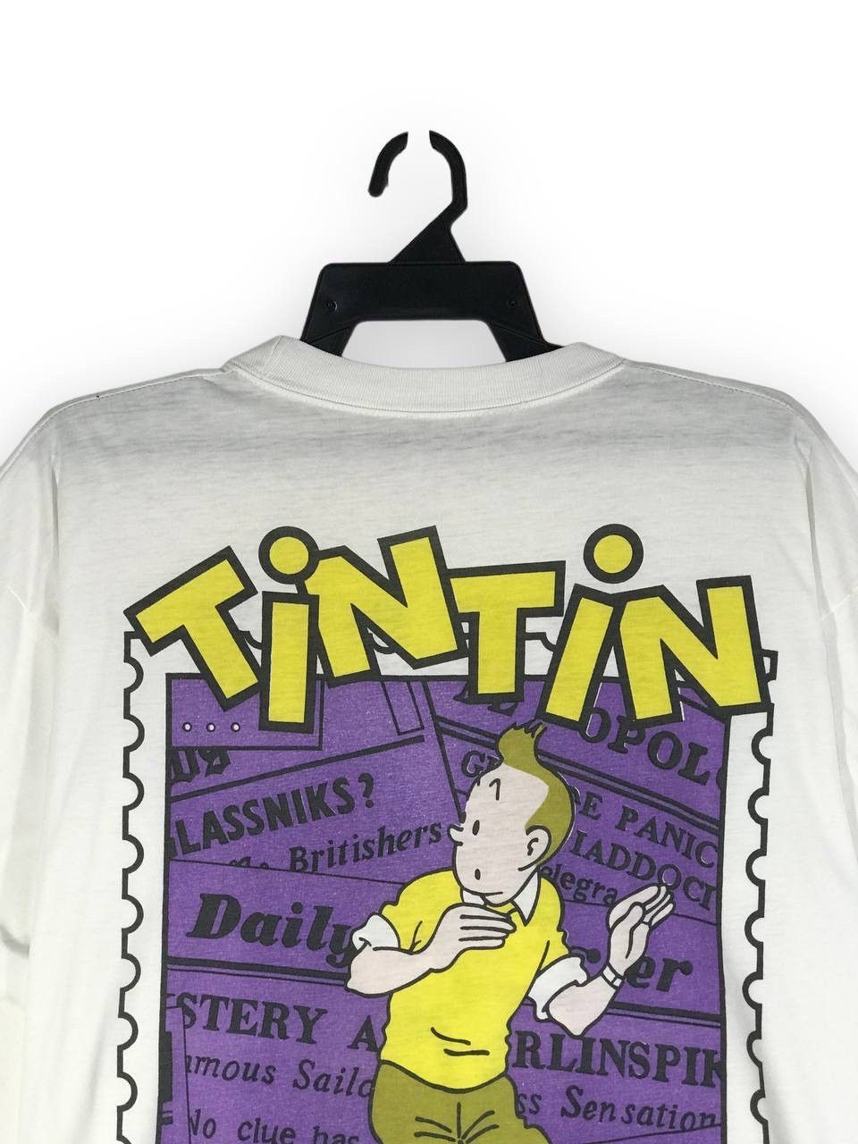 Vintage vintage The adventure of tin tin Size US L / EU 52-54 / 3 - 5 Thumbnail